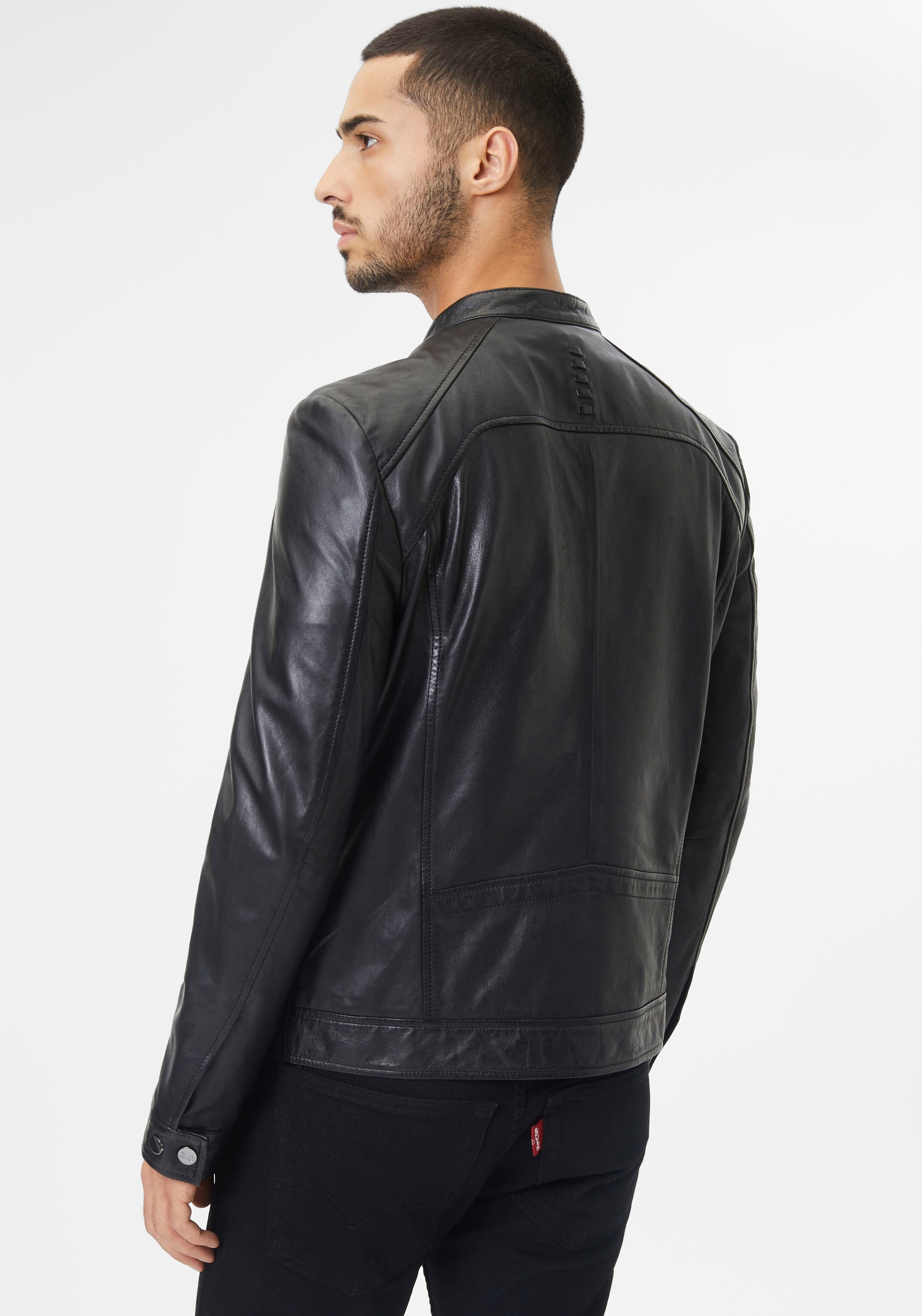 Mauritius Lederjacke »G2MIgnacy SF«, mit Reissverschlusstaschen