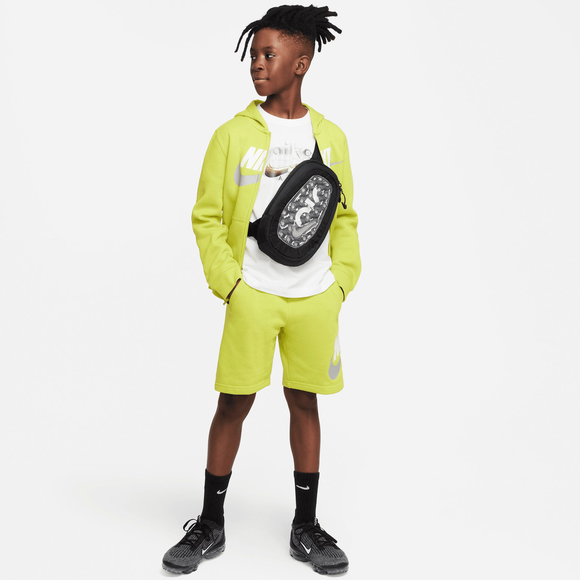 Nike Sportswear Kapuzensweatjacke »Club Fleece Big Kids' (Boys') Full-Zip Hoodie«