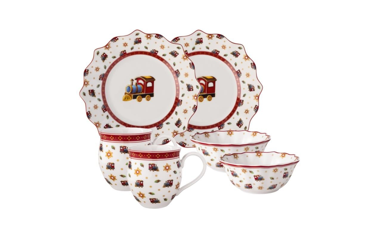 Villeroy & Boch Toys Delight 6 Piece Locomotive Breakfast Set