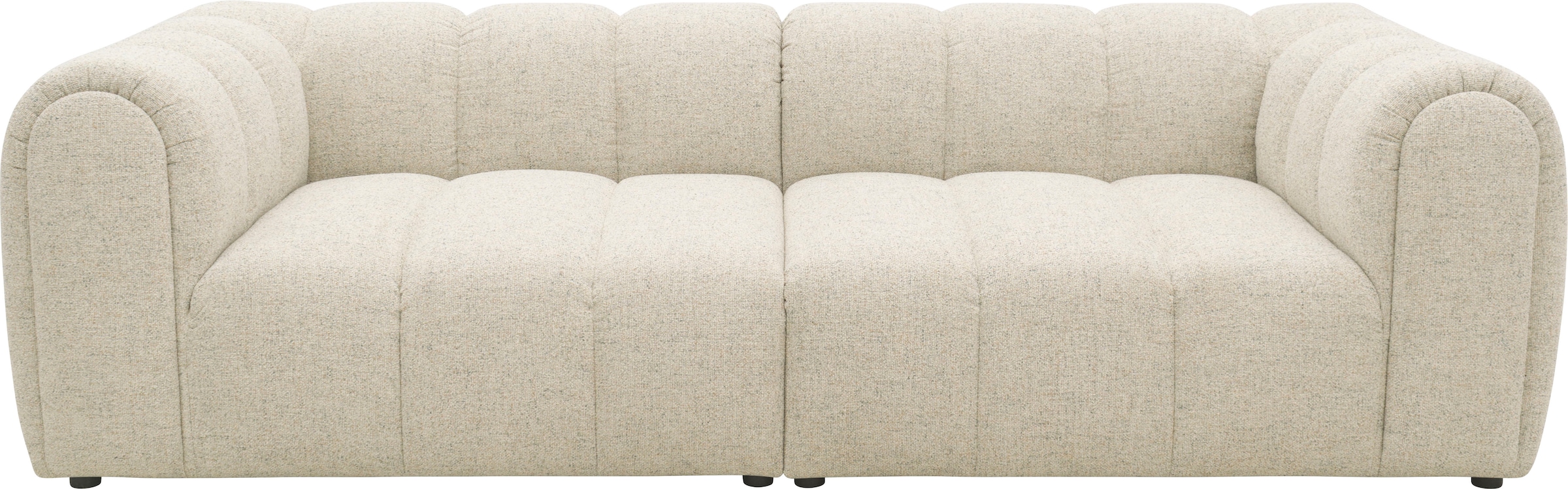 DOMO collection Big-Sofa »Odense Megasofa in 2 Breiten, Taschenfederkernunterfederung, bequem«, aus pflegeleichtem Strukturbezug und legerer Polsterung