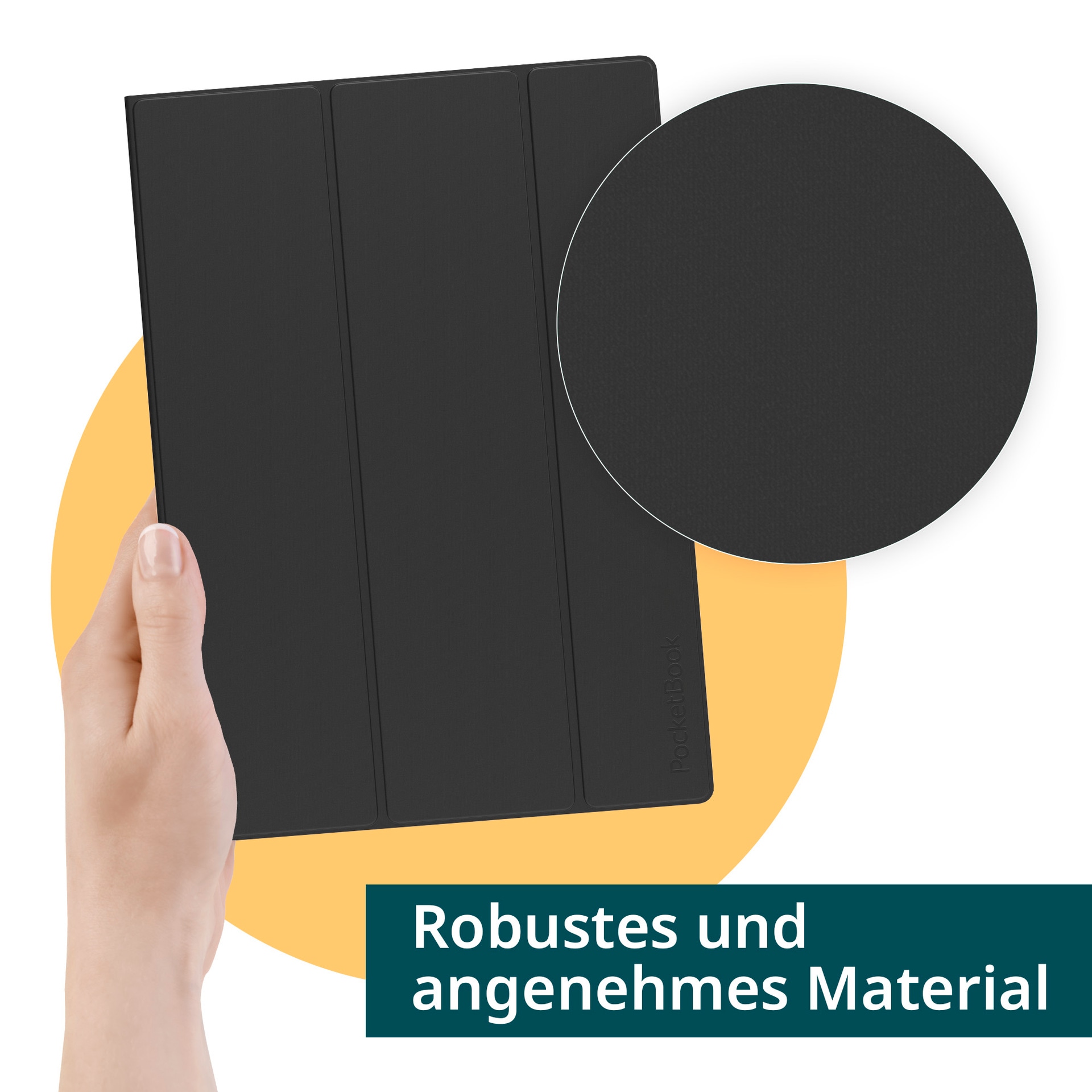 PocketBook Handyhülle »Flip Cover 10,3 Zoll«, Backcover, Schutzhülle, Handyschutzhülle, Case, Schutzcase, stossfest