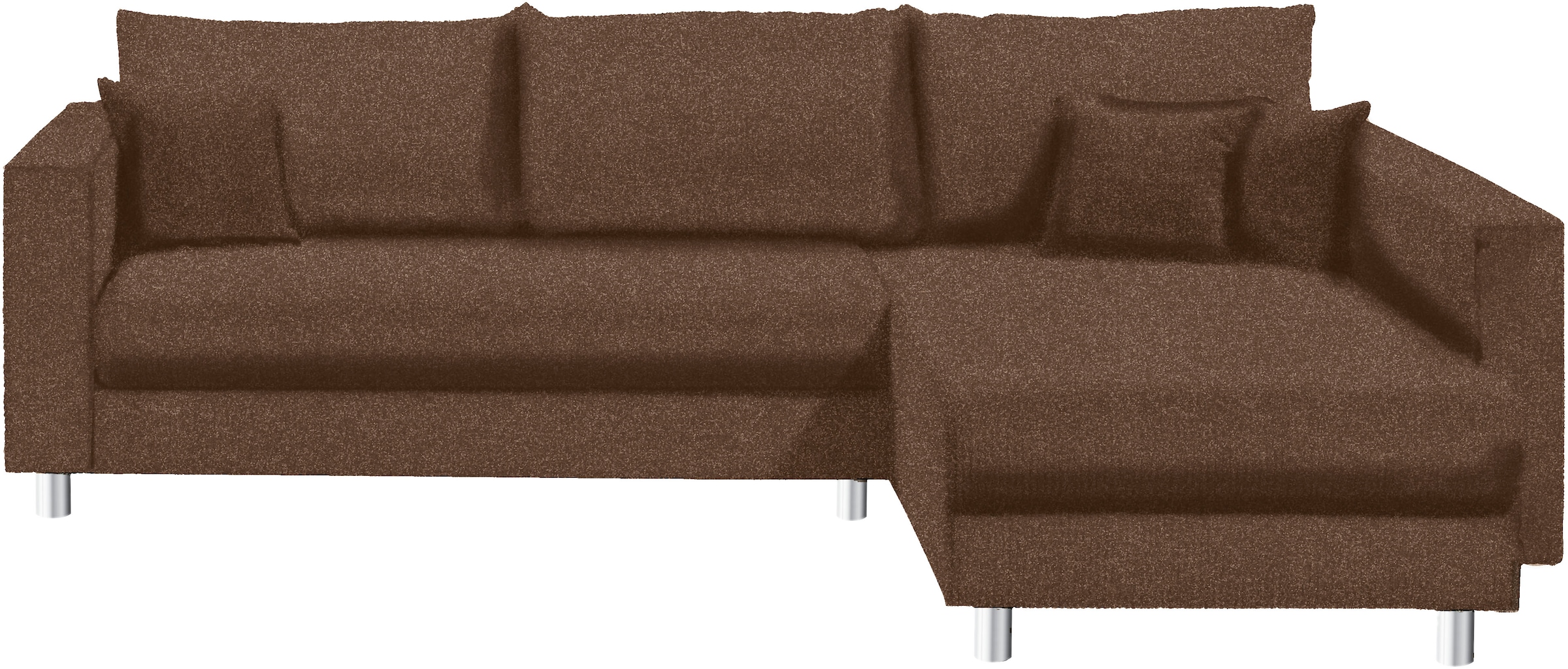 INOSIGN Ecksofa »153«, Inkl. Schlaffunktion und grossen Strauraum