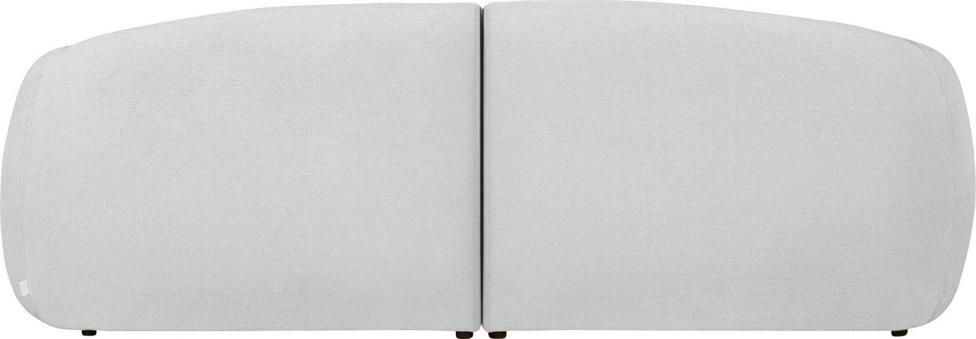 LeGer Home by Lena Gercke Big-Sofa »YANI, Designersofa, organische Form, Masse B/T/H: 240/64/81 cm«, mit Wellenunterfederung, auch in Bouclé, passend zur Serie