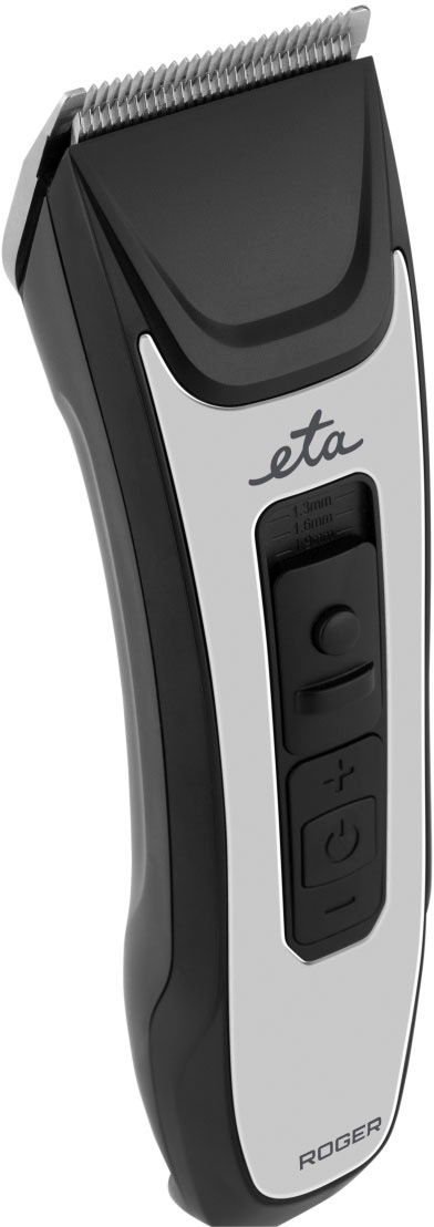 eta Haar- und Bartschneider »Roger ETA934590000«, 7 Aufsätze, incl. Aufsatz zum Effilieren, 6 Aufsätze (4 - 30 mm)