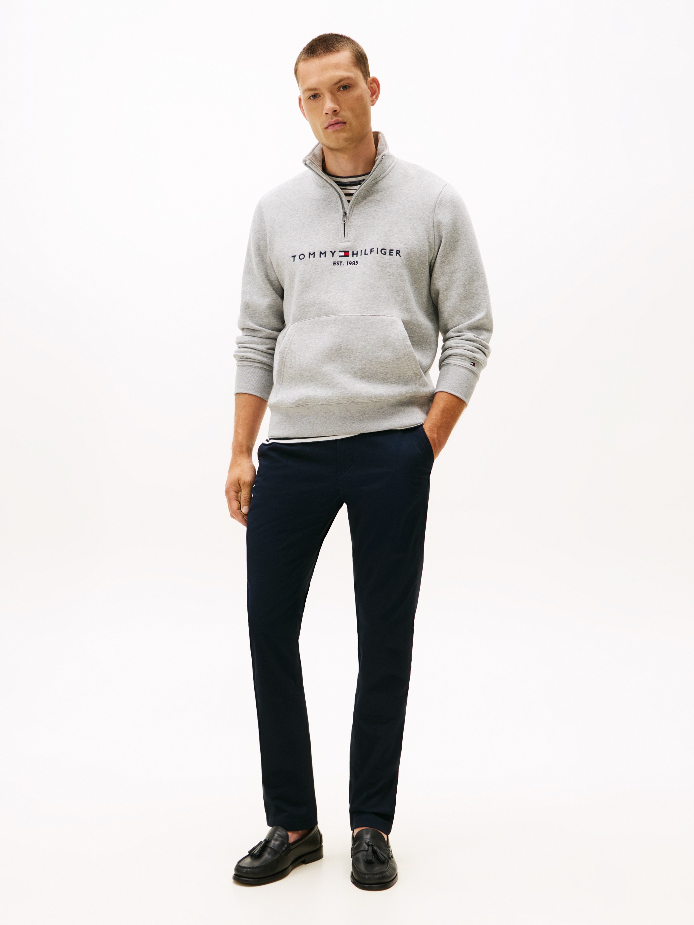 Tommy Hilfiger Chinohose »CORE DENTON ESSENTIAL«, Straight Fit, Baumwolle mit Stretch