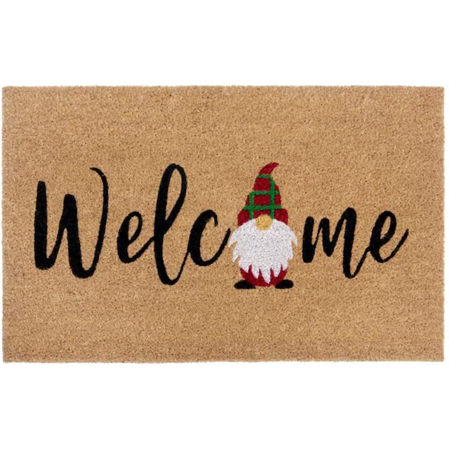 ❤ HANSE Home Fussmatte »Kokos Welcome Gnome«, rechteckig, Weihnachten,  Schmutzfangmatte, Outdoor, Rutschfest, Innen, Kokosmatte kaufen im  Jelmoli-Online Shop