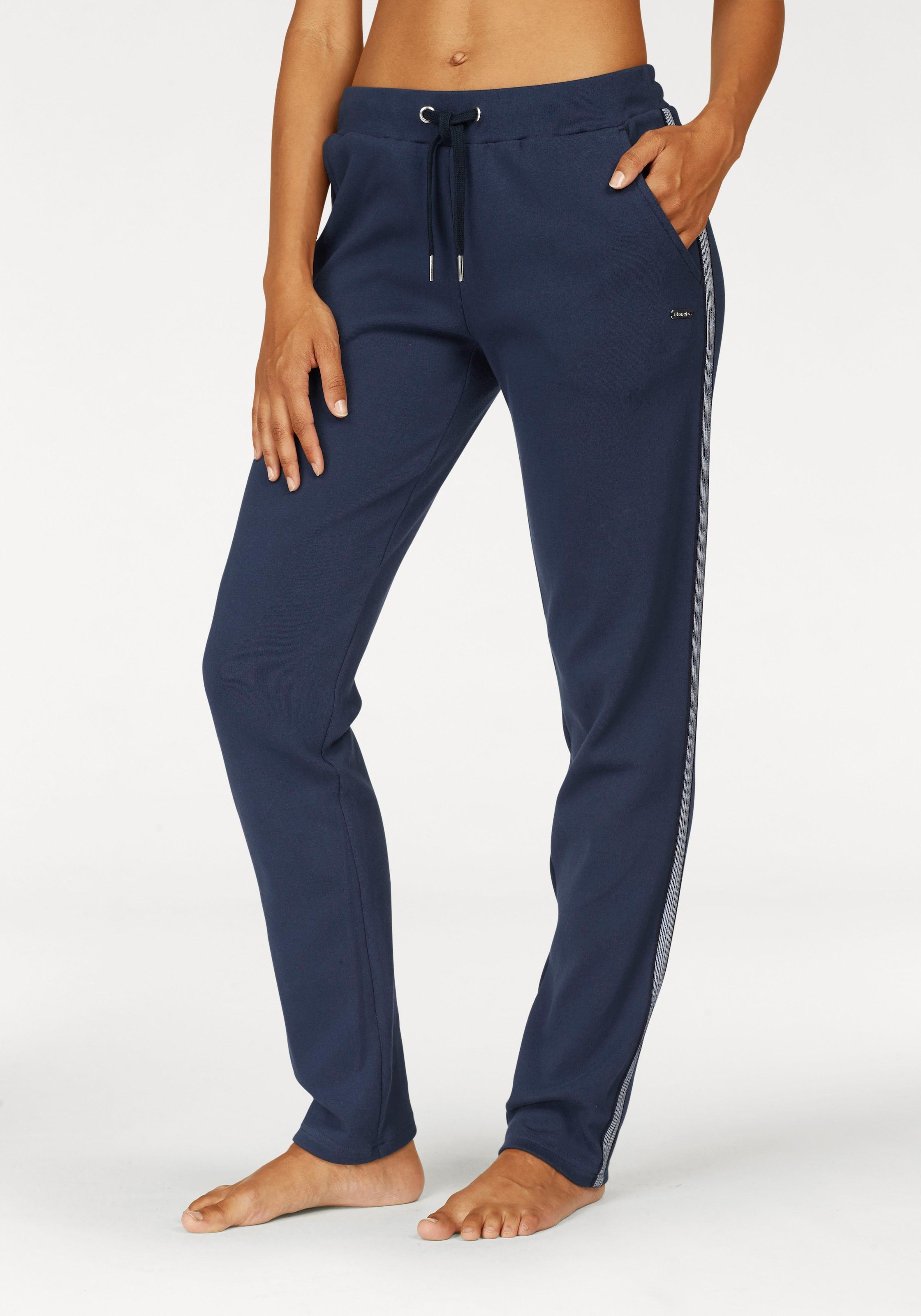 Metallic-Streifen, bei Bench. Loungeanzug bestellen Schweiz Jelmoli-Versand mit Loungewear online Homewearhose, Loungewear,