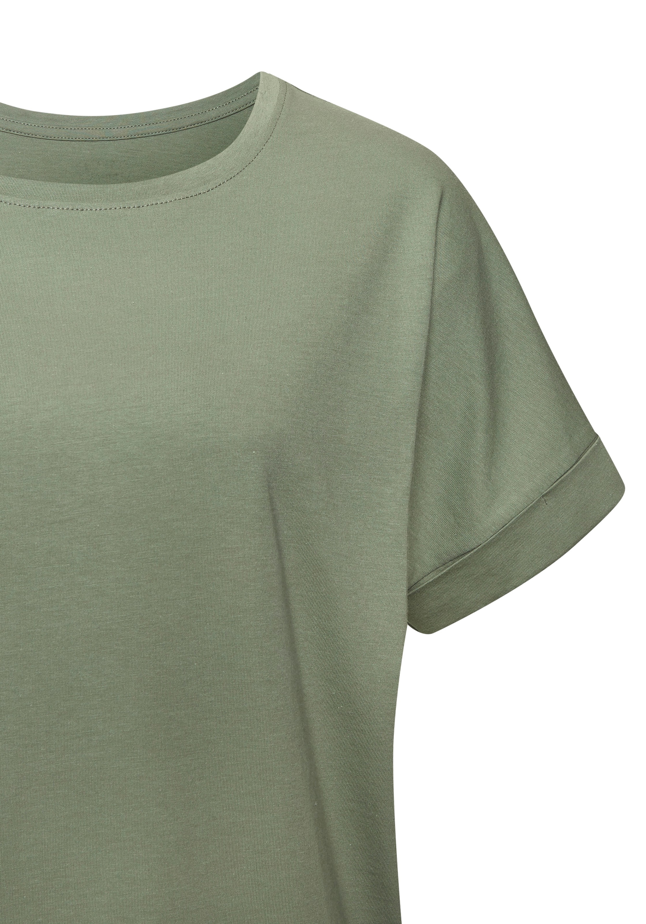 Copenhagen Studios T-Shirt »mit dezentem Logoprint hinten«, aus softer Jersey-Qualität mit Bio-Baumwolle
