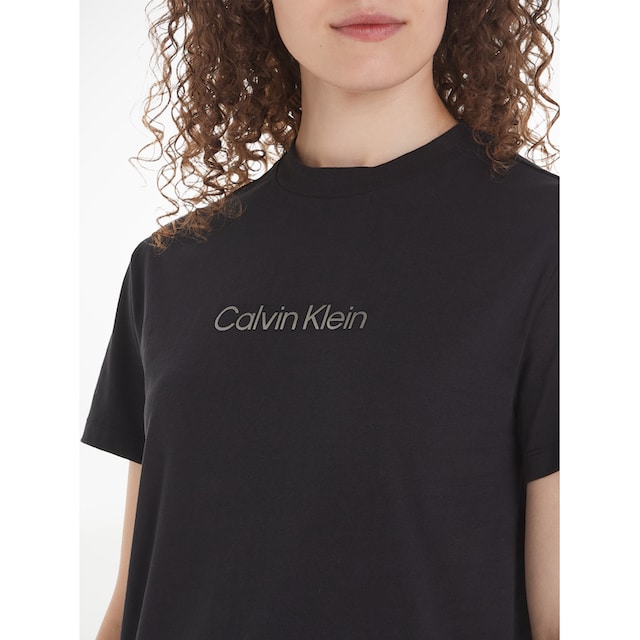 auf Brust T-Shirt mit Print Schweiz Jelmoli-Versand Klein shoppen Calvin METALLIC Klein online Calvin LOGO der »HERO bei T-SHIRT«,