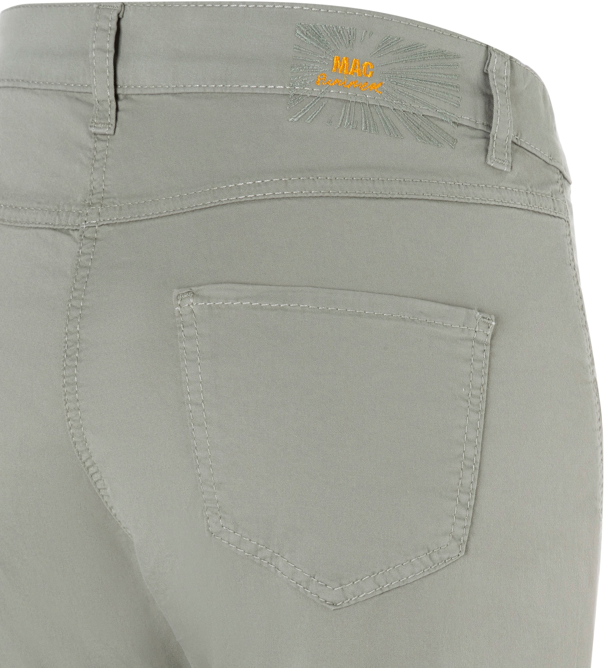 MAC Caprihose »Capri-Summer-Clean«, Kniebedeckend mit kleinem Schlitz am Saum