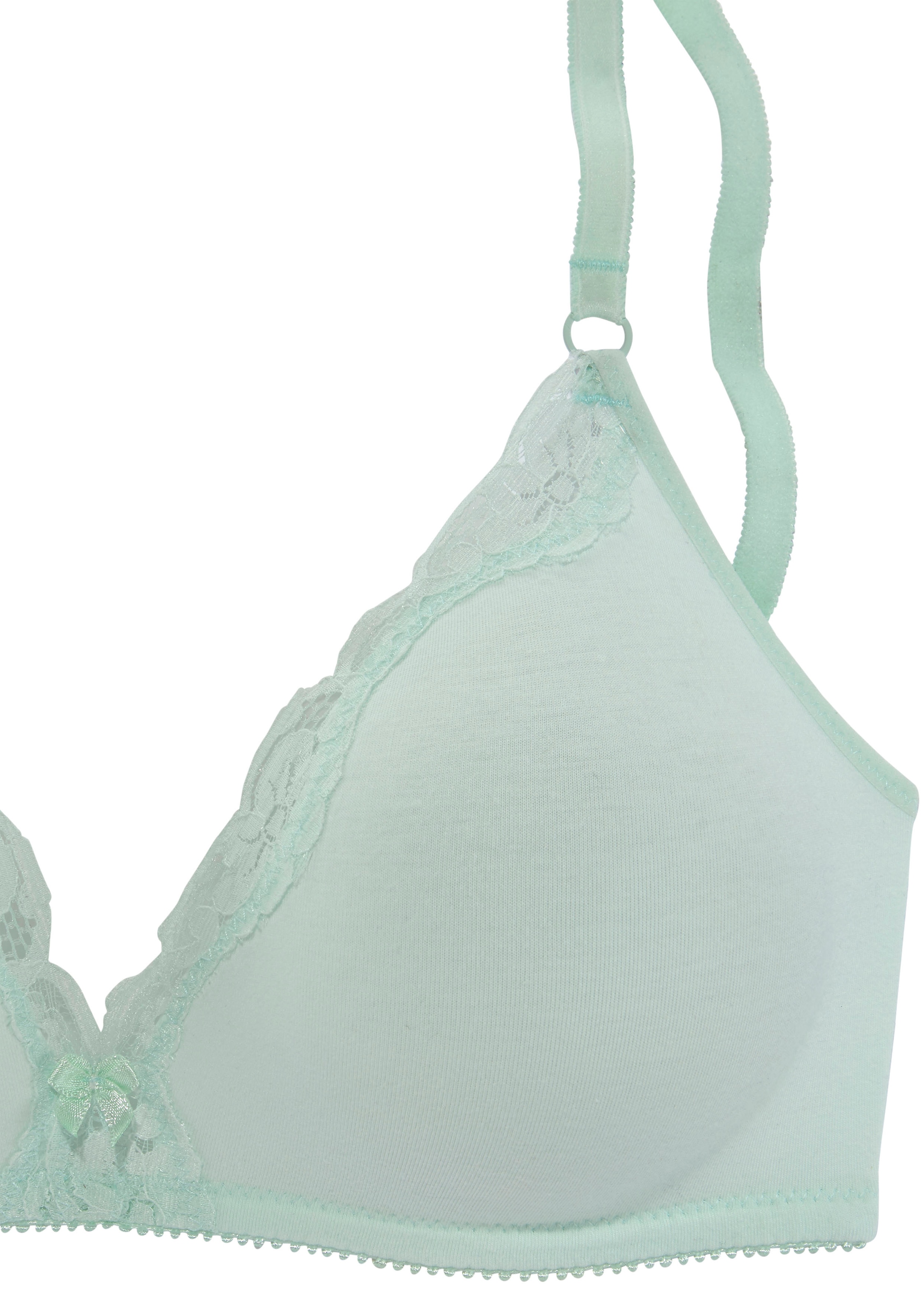 petite fleur Bralette-BH, (Packung, 2 Stück), ohne Bügel aus Baumwolle mit  Spitze, Basic Dessous online kaufen bei Jelmoli-Versand Schweiz