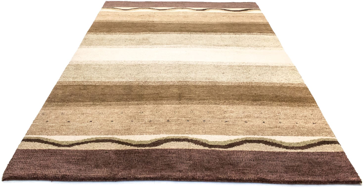Jelmoli-Versand online Wollteppich | »Gabbeh morgenland rechteckig, Teppich kaufen handgeknüpft mehrfarbig«, handgeknüpft