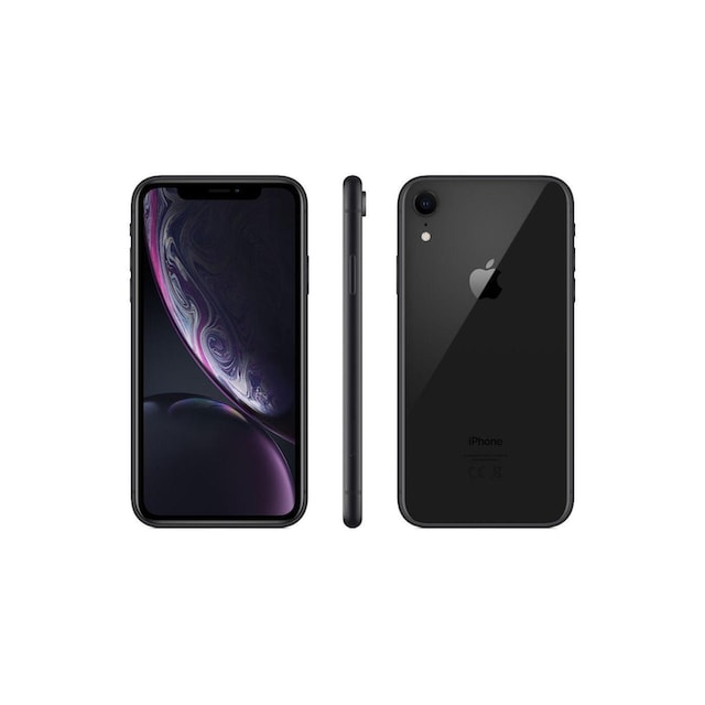 ❤ Apple Smartphone »XR«, Schwarz, 15,43 cm/6,1 Zoll, 64 GB Speicherplatz, 12  MP Kamera, MRY42ZD/A kaufen im Jelmoli-Online Shop