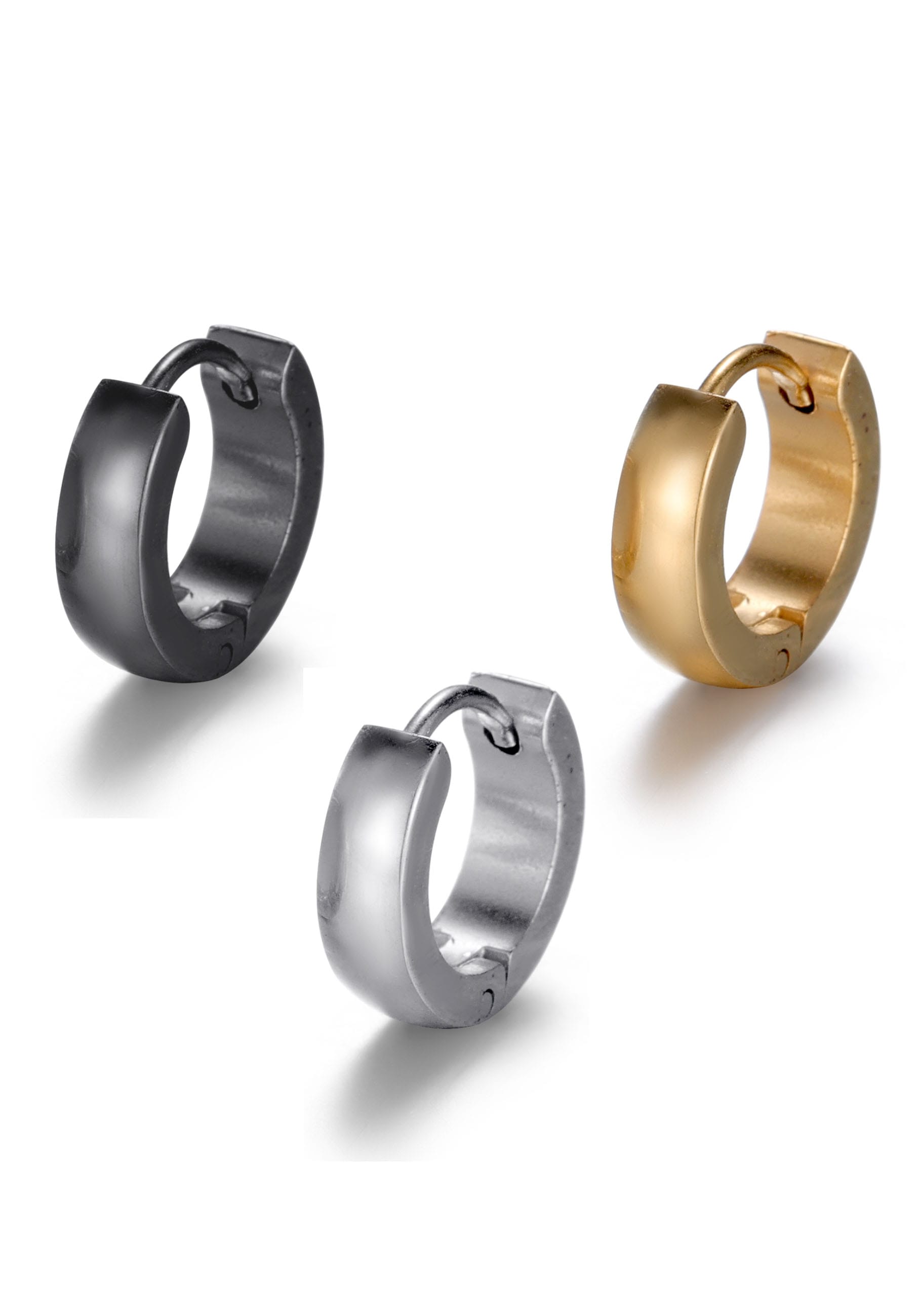 Firetti Creolen-Set "Multipack Schmuck Geschenk Ohrschmuck Creolenset"