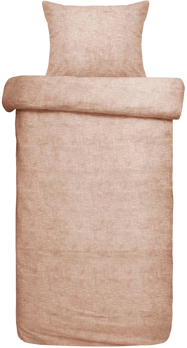damai Bettwäsche »Ebba mit Struktur-Effekt«, in eleganten Farben, 100% Baumwolle, mit Reissverschluss