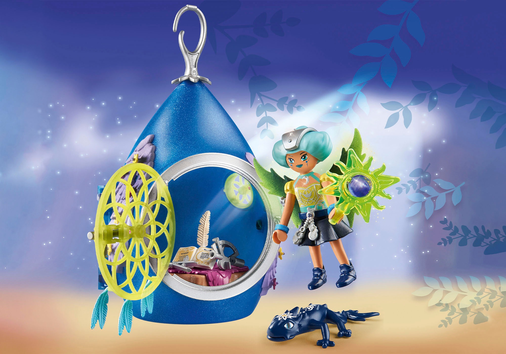 Playmobil® Konstruktions-Spielset »Moon Fairy Tropfenhäuschen (71349), Adventures of Ayuma«, (54 St.), Made in Germany