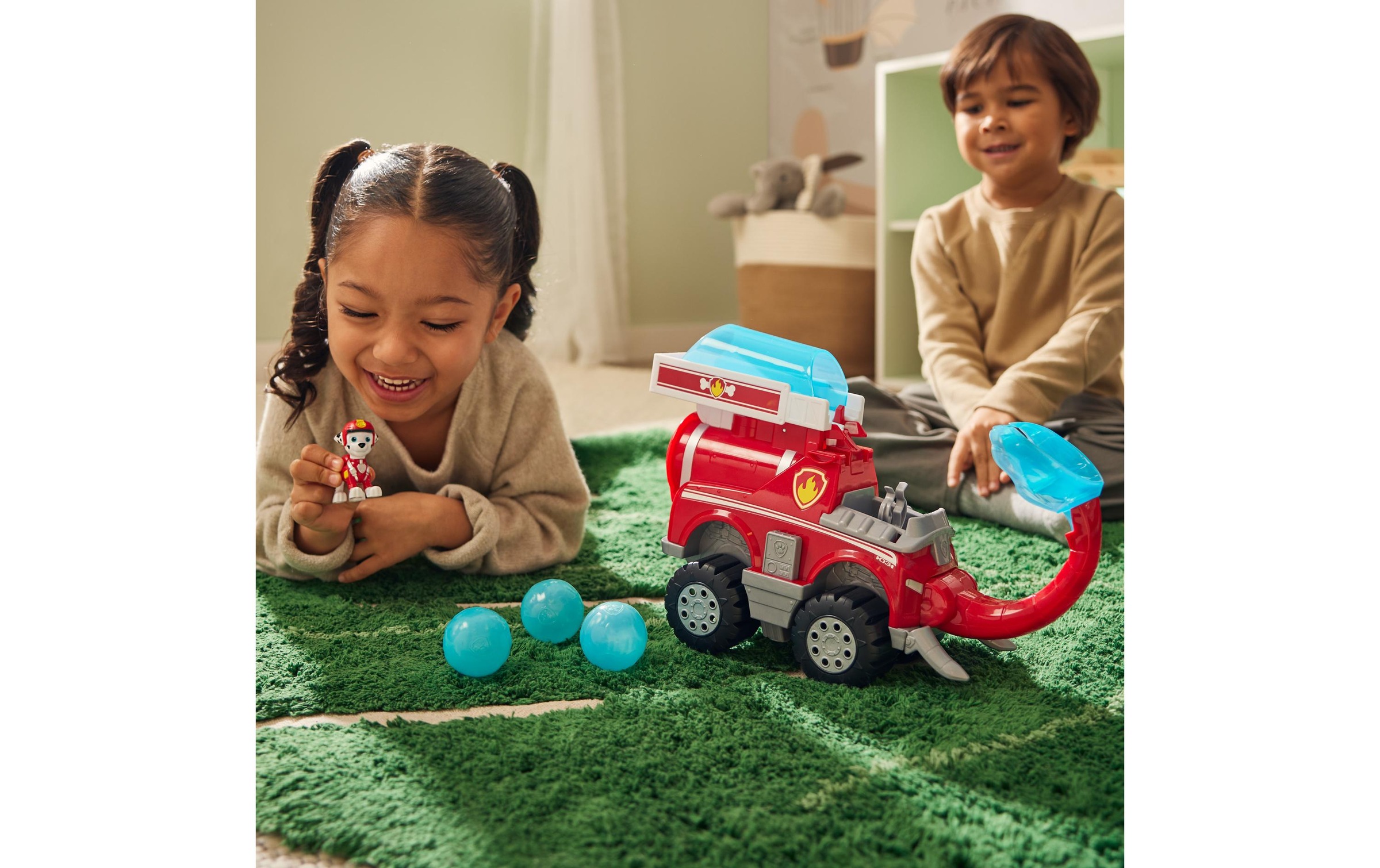 Spielwelt »Spinmaster Paw Patrol Marshall Deluxe Vehicle«