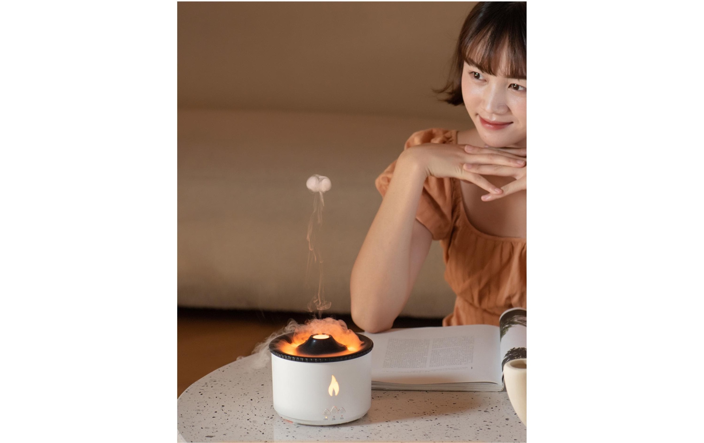 Diffuser »FTM Vulcano Weiss, 20 m²«, 0,36 l Wassertank