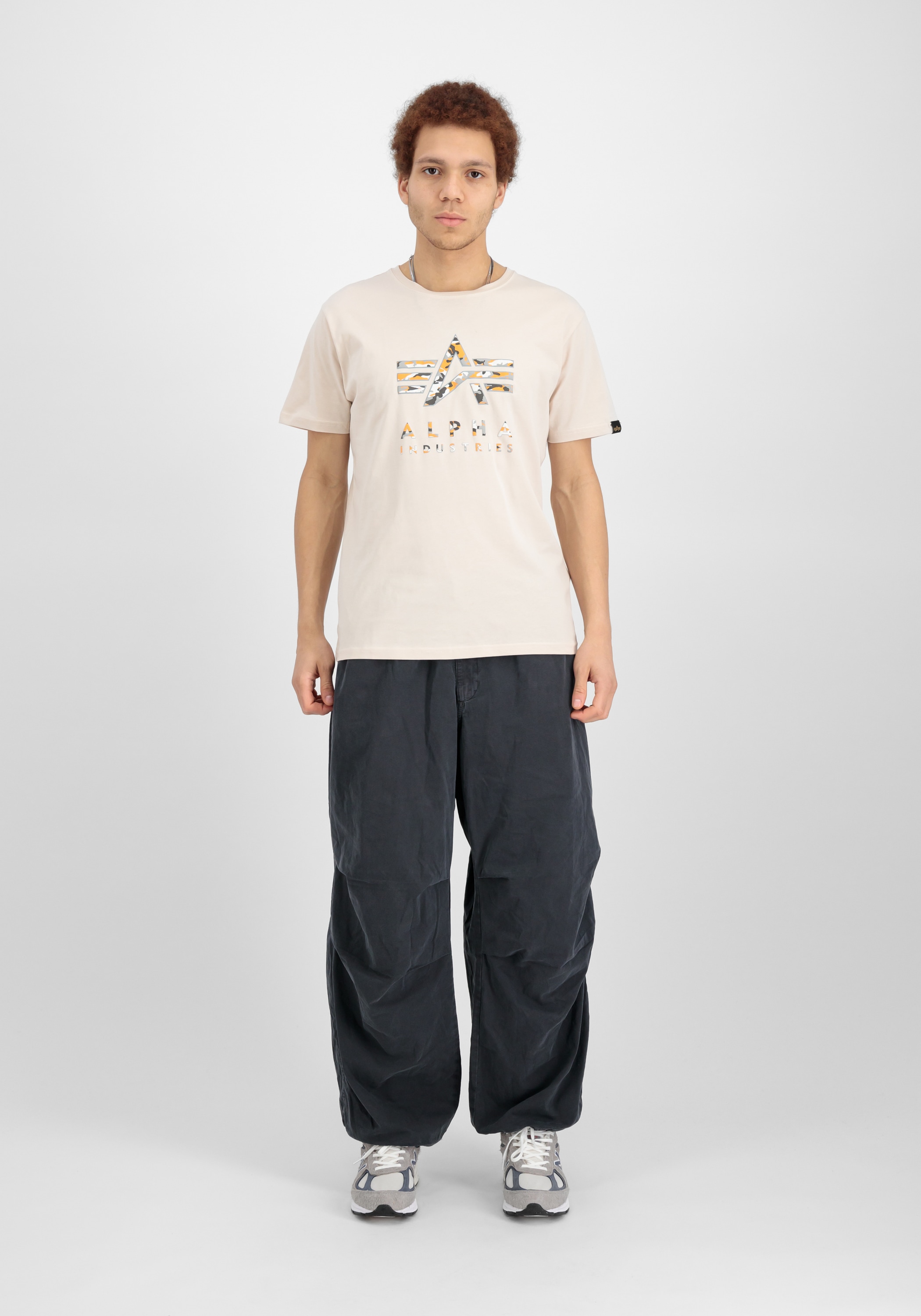 Alpha Industries T-Shirt »Alpha Industries Men - T-Shirts Camo Puff Print T«