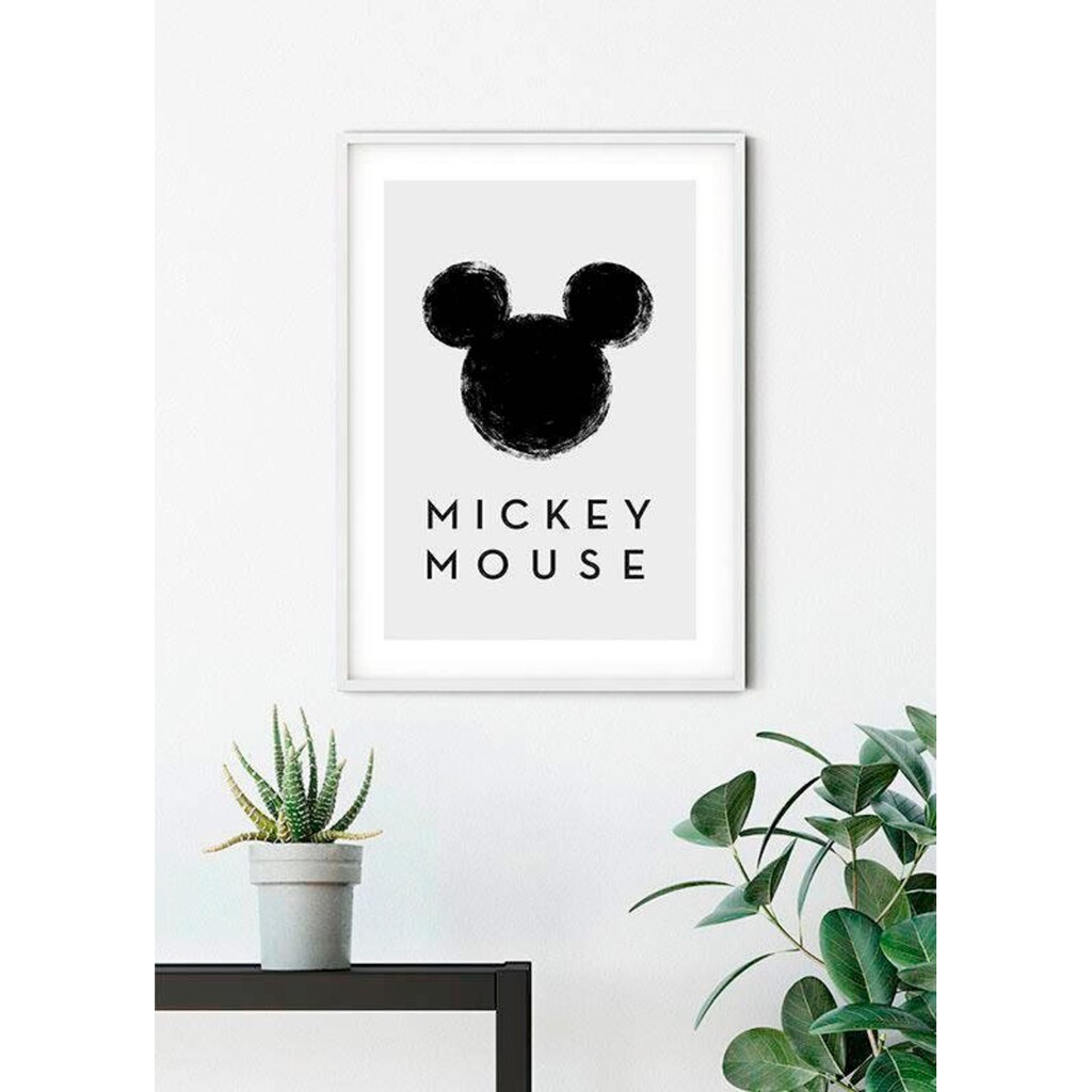 Komar Poster »Mickey Mouse Silhouette«, Disney, (1 St.), Kinderzimmer, Schlafzimmer, Wohnzimmer