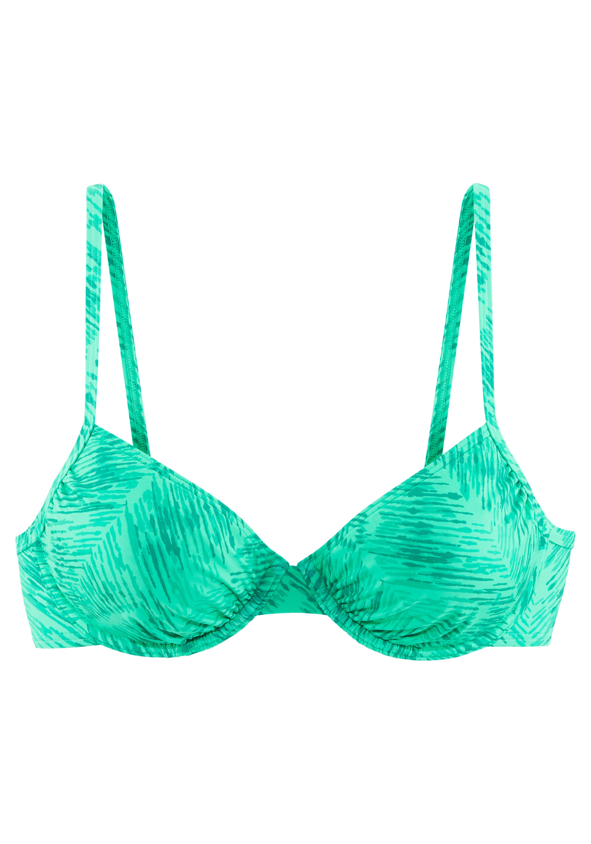 JETTE Bügel-Bikini-Top »Floretta«, in Ton in Ton-Harmonie