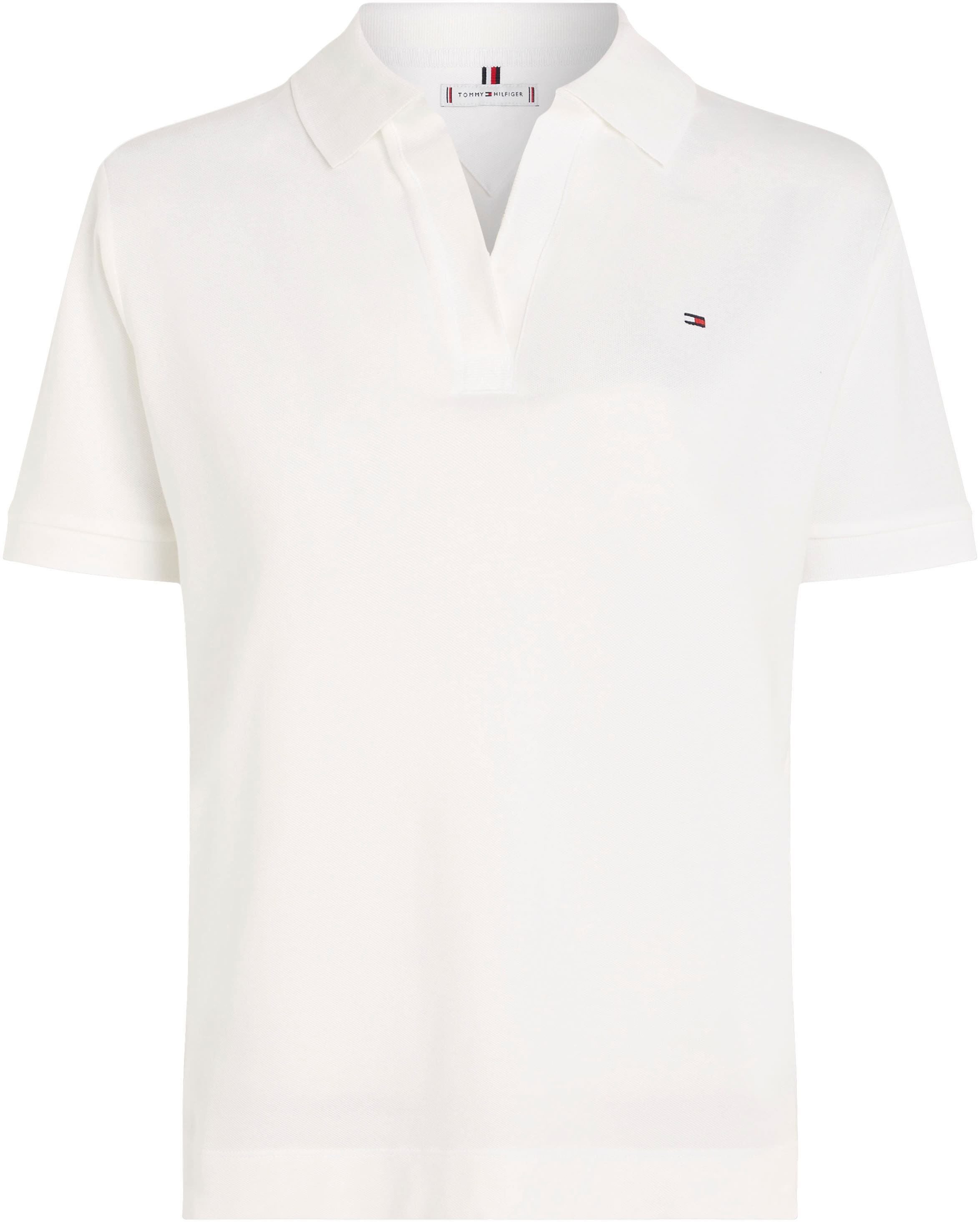 Tommy Hilfiger Poloshirt »RLX OPEN PLACKET LYOCELL POLO SS«, mit Logostickerei