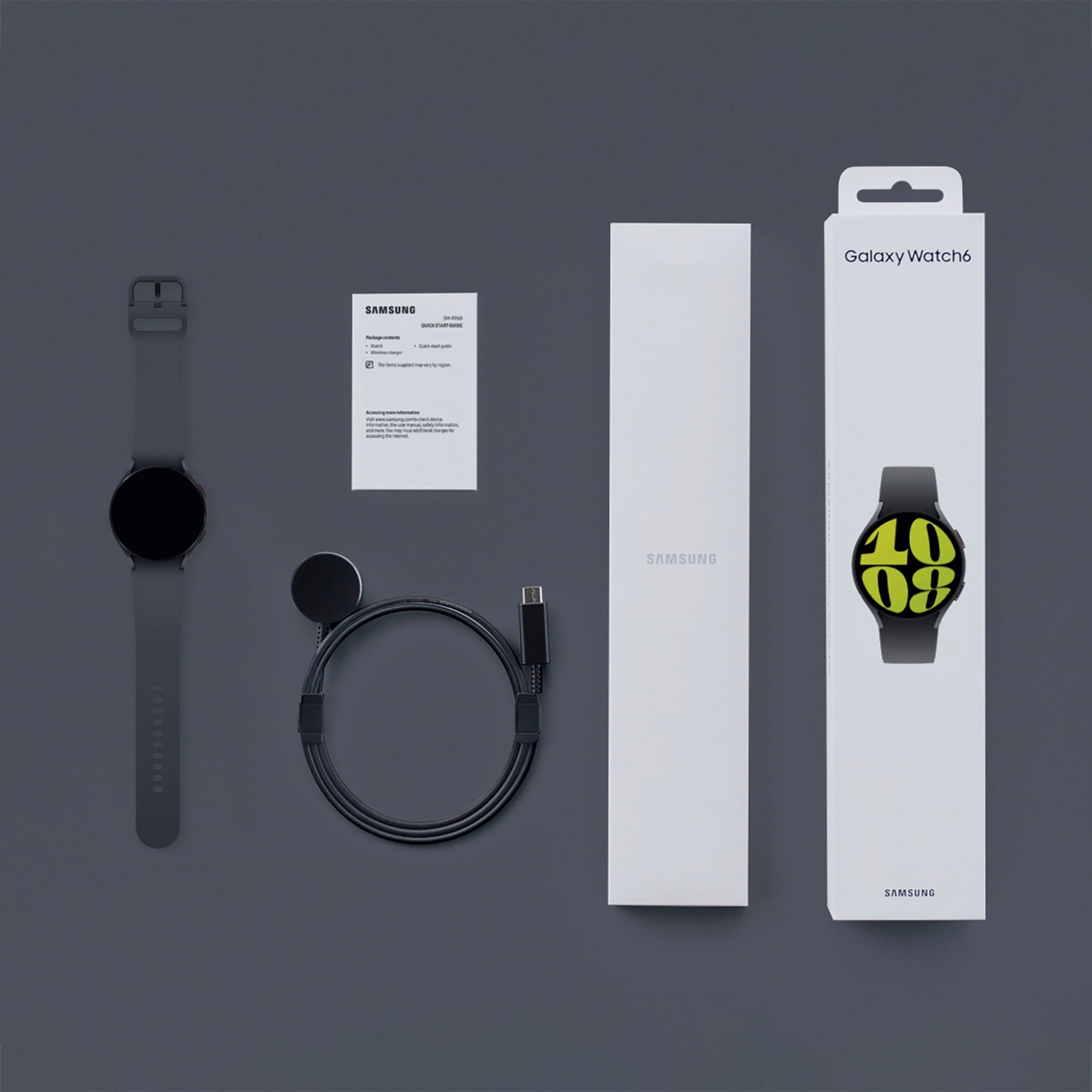 Samsung Smartwatch »Galaxy Watch 6«, (3'73 cm / 1'5 Zoll), Wear OS by Samsung, 16 GB