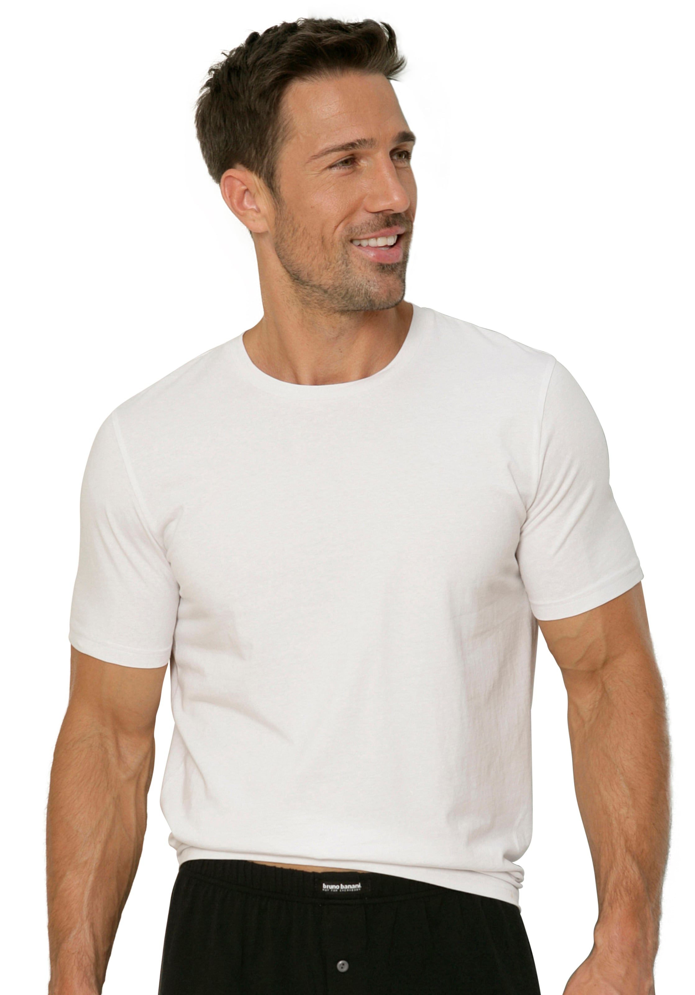 Bruno Banani T-Shirt, mit Rundhals-Ausschnitt