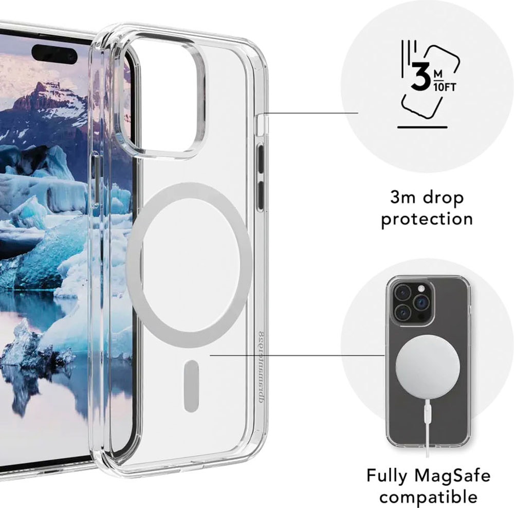 dbramante1928 Smartphone-Hülle »Iceland Pro MagSafe iPhone 15«, Apple iPhone 15, 15,5 cm (6,1 Zoll)