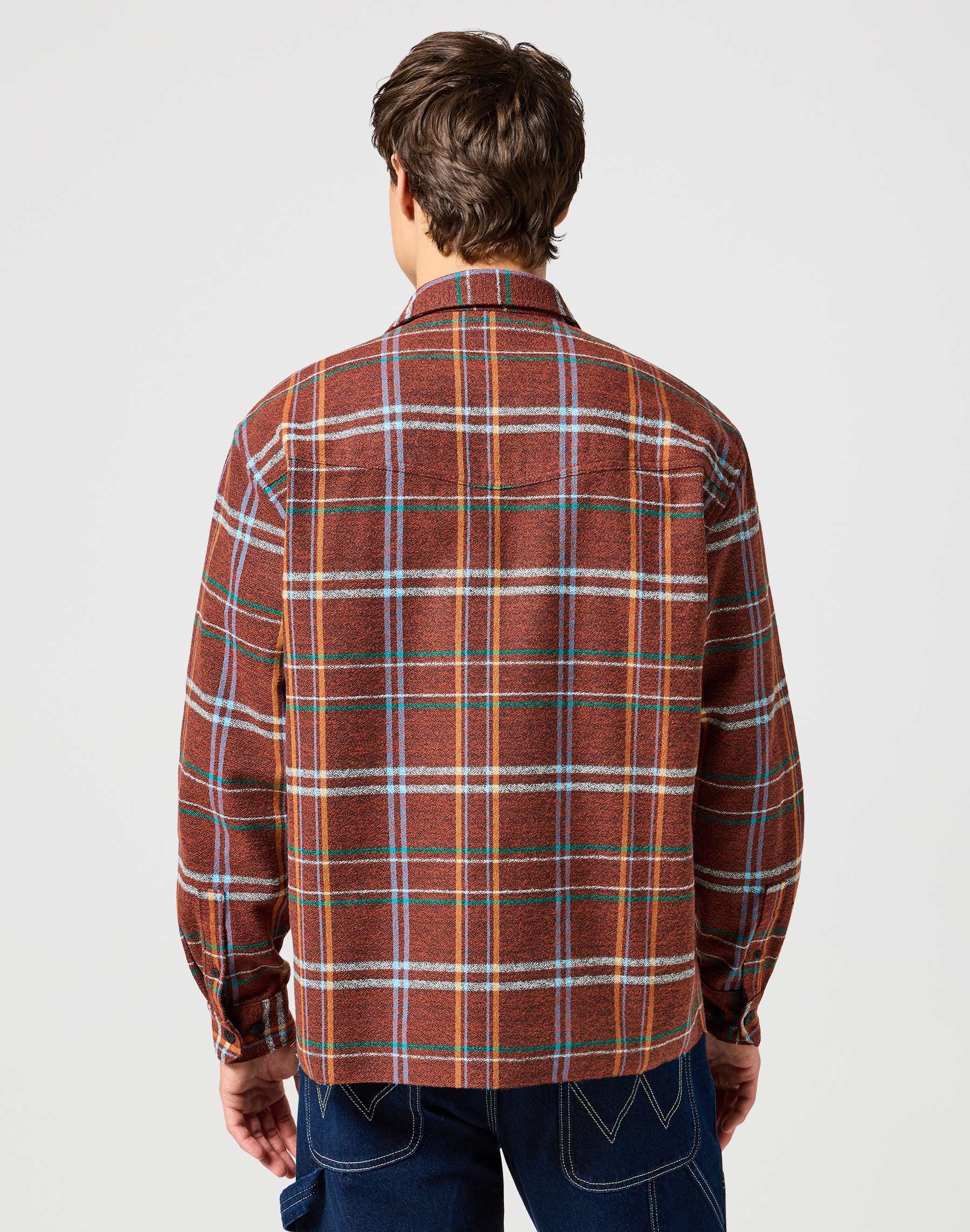 Wrangler Langarmhemd »FRAYED PLAID SHIRT«, mit Karomuster