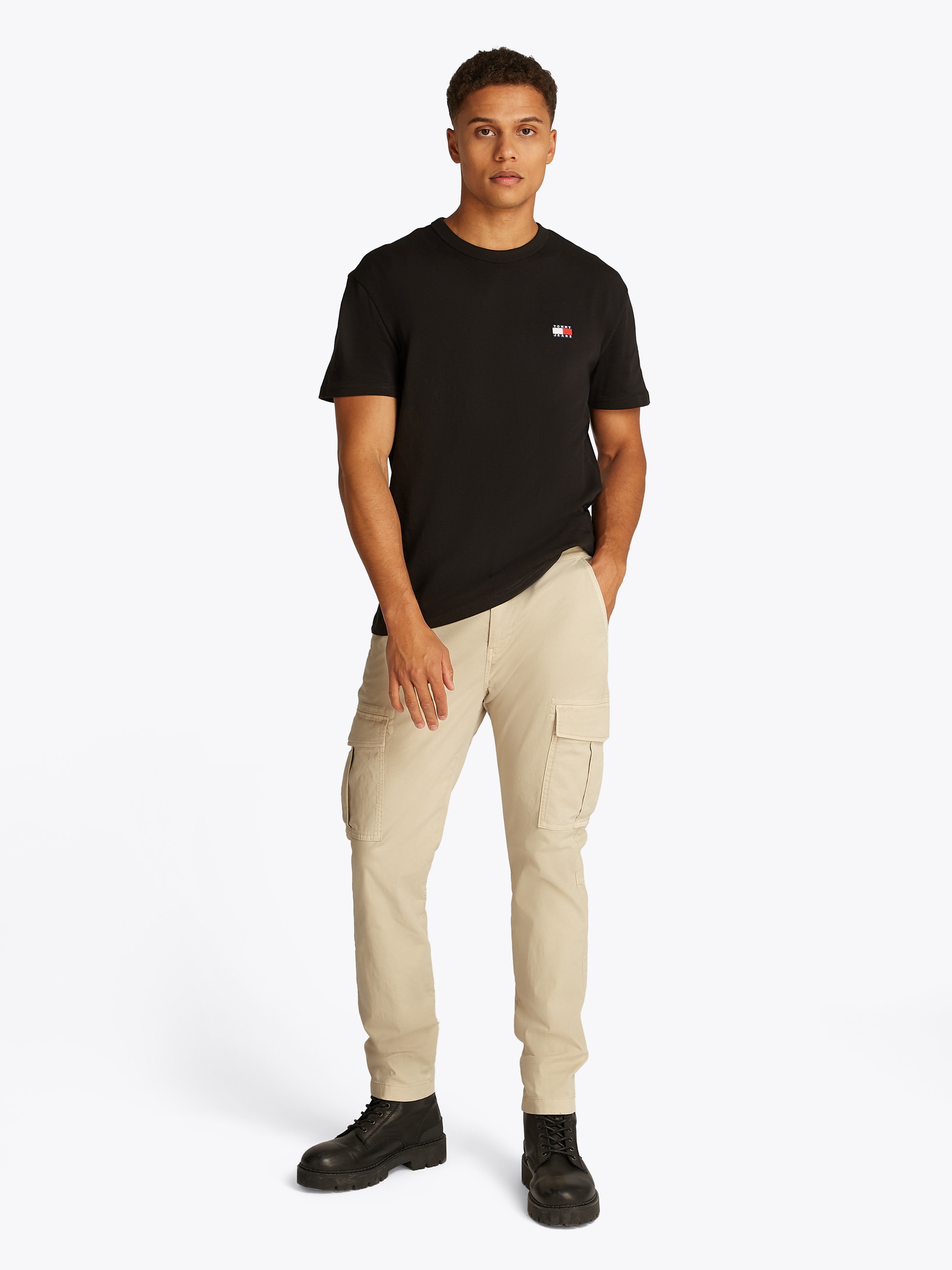 Tommy Jeans Cargohose »TJM AUSTIN CARGO«, mit Logostickerei