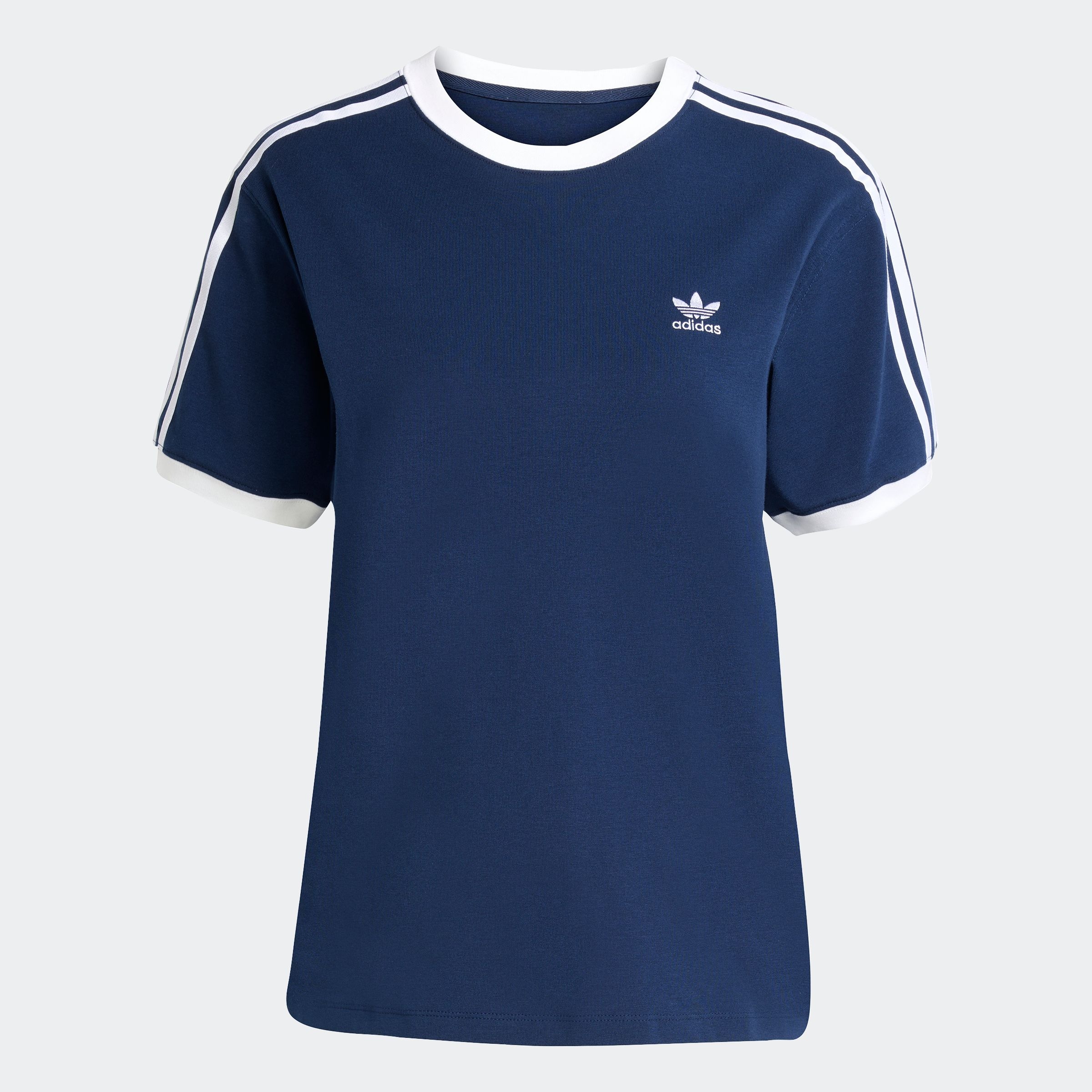adidas Originals T-Shirt »3 STRIPE TEE«, drei Streifen Shirt mit Trefoil Logo
