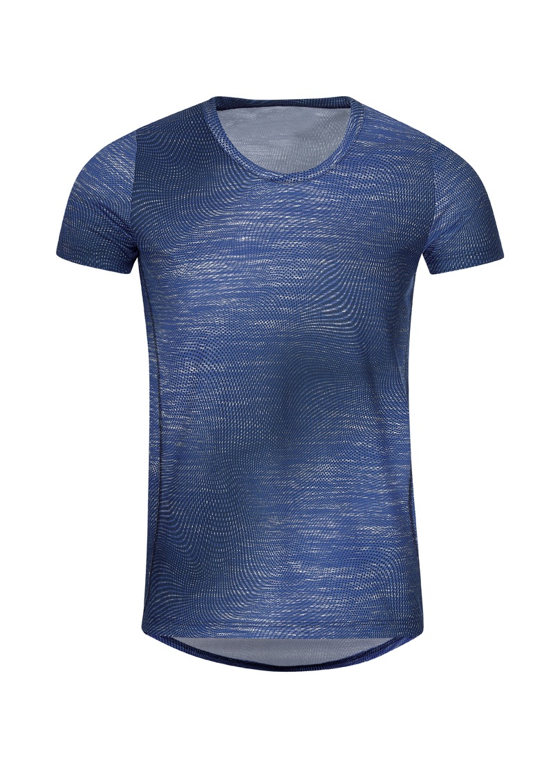 Trigema T-Shirt »TRIGEMA COOLMAX® Sportshirt mit modischem Druck«, (1 tlg.)