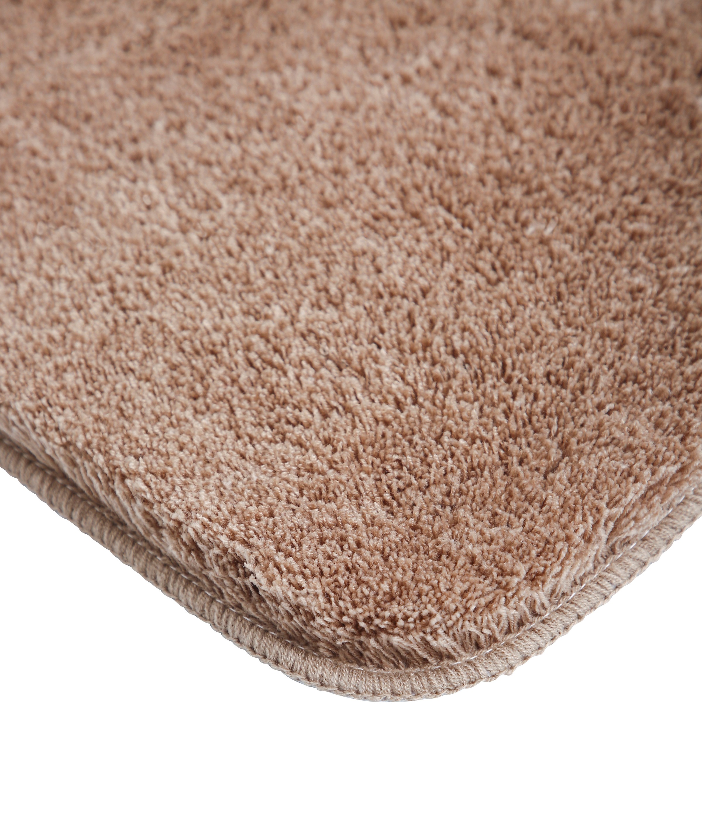 my home Badematte »Merida, Badvorleger, Badezimmer Teppich«, rutschhemmend beschichtet, fussbodenheizungsgeeignet-schnell trocknend-strapazierfähig, Badteppich, Uni Farben, rechteckig, rund & als 2-tlg. Set erhältlich