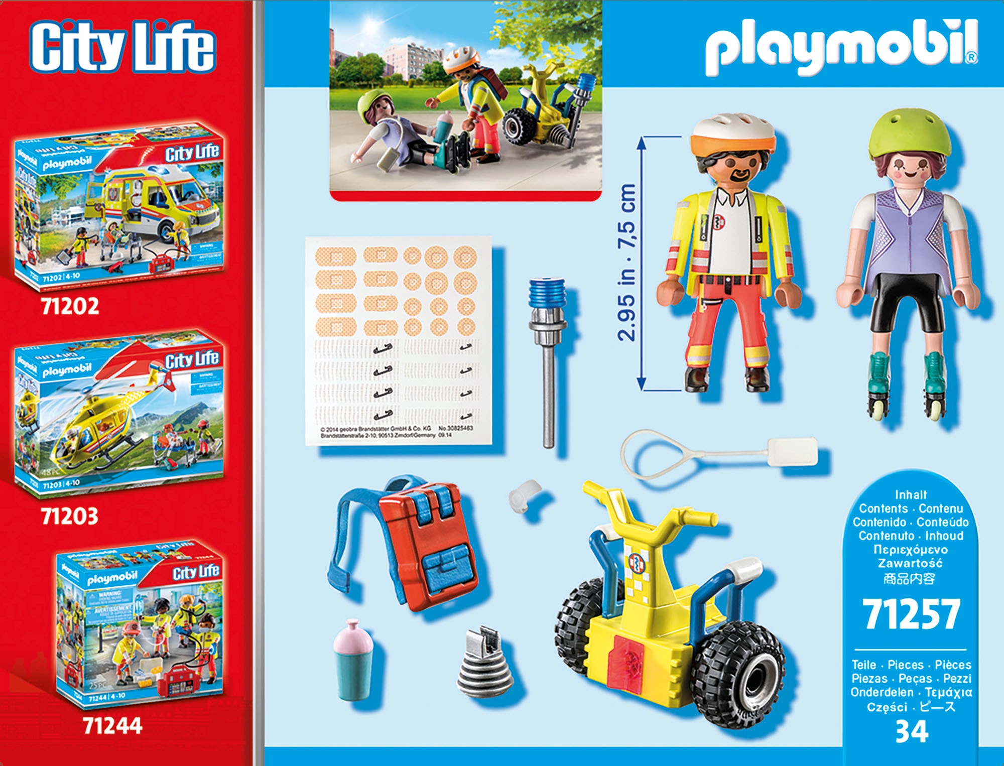 ✵ Playmobil® Konstruktions-Spielset »Starter Pack, Rettung mit