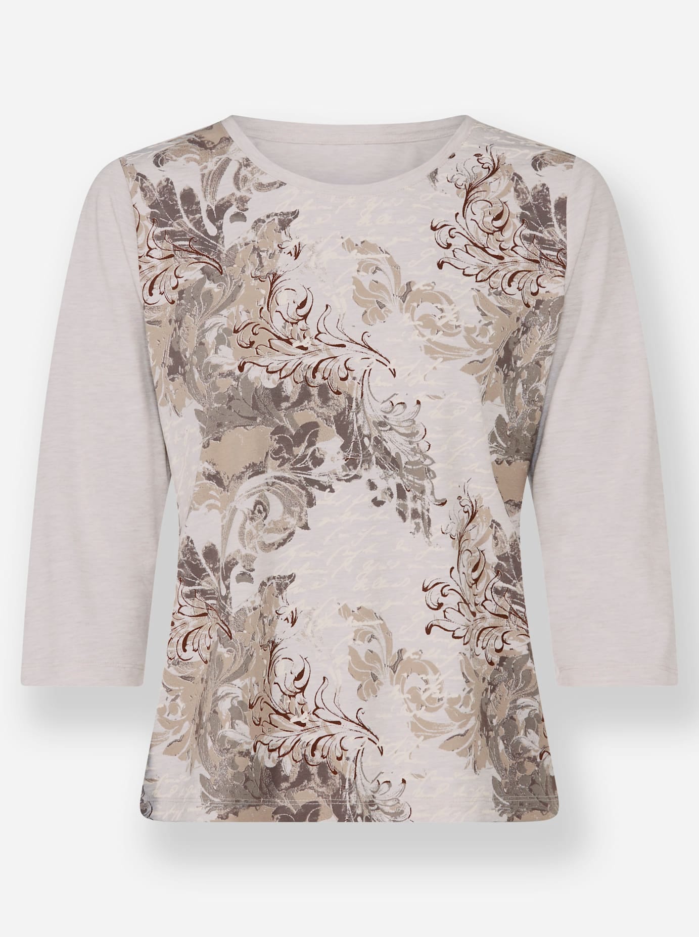 Inspirationen Rundhalsshirt »Rundhals-Shirt«, (1 tlg.)