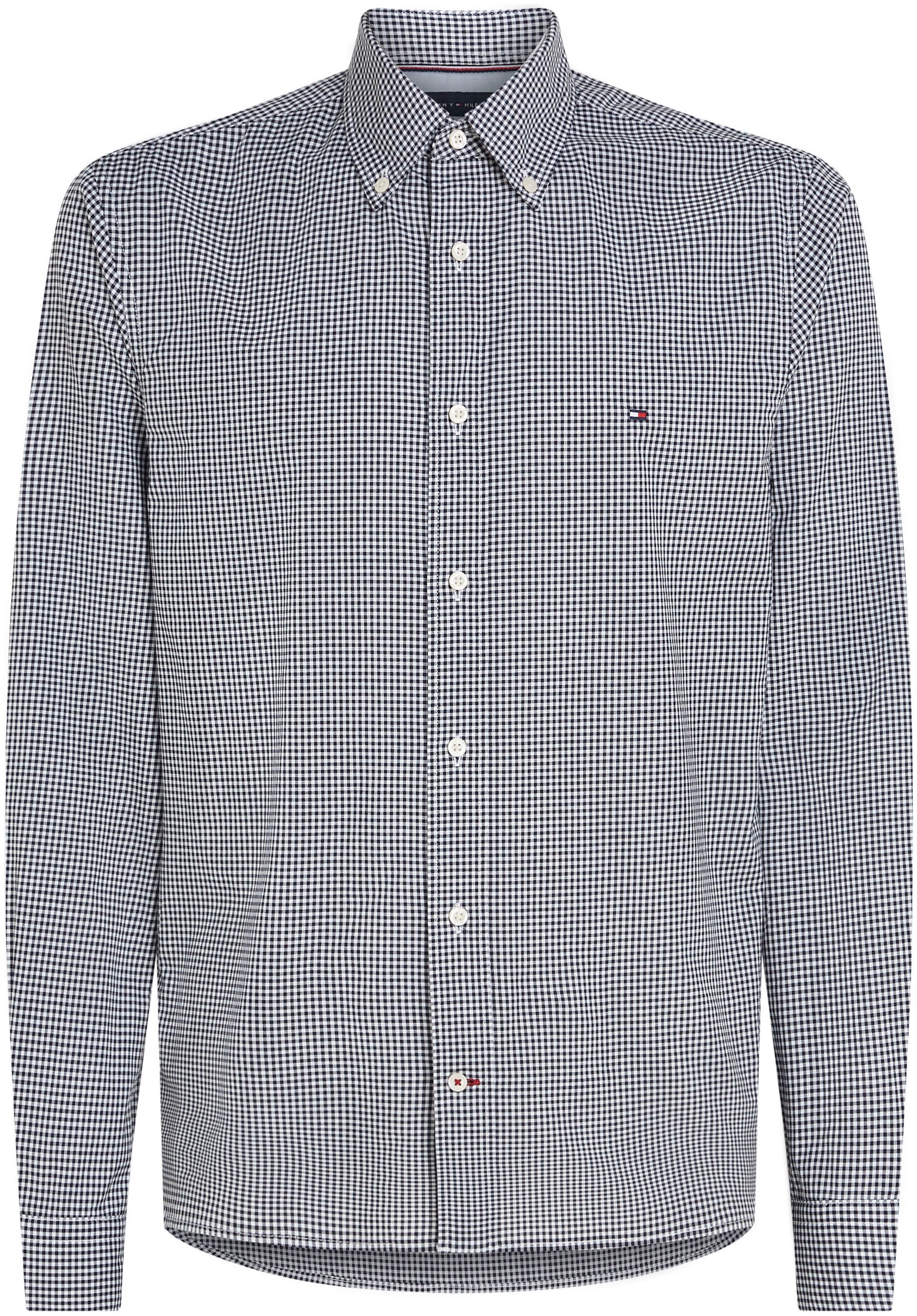 Tommy Hilfiger Langarmhemd »NAT. SOFT FLEX GINGHAM RF SHIRT«