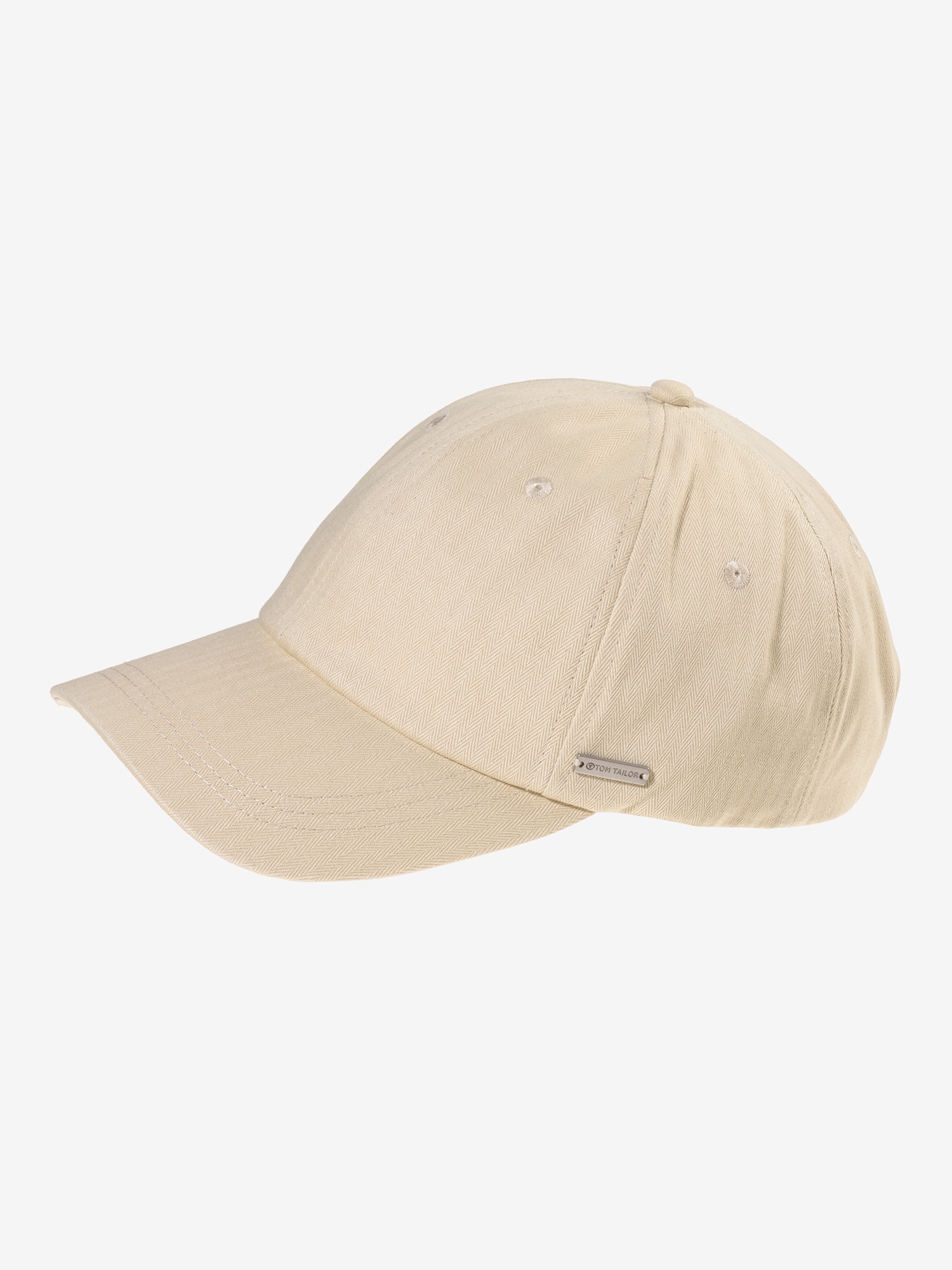 TOM TAILOR Baseball Cap 1 Stk. mit dezenter Fischgrätenstruktur