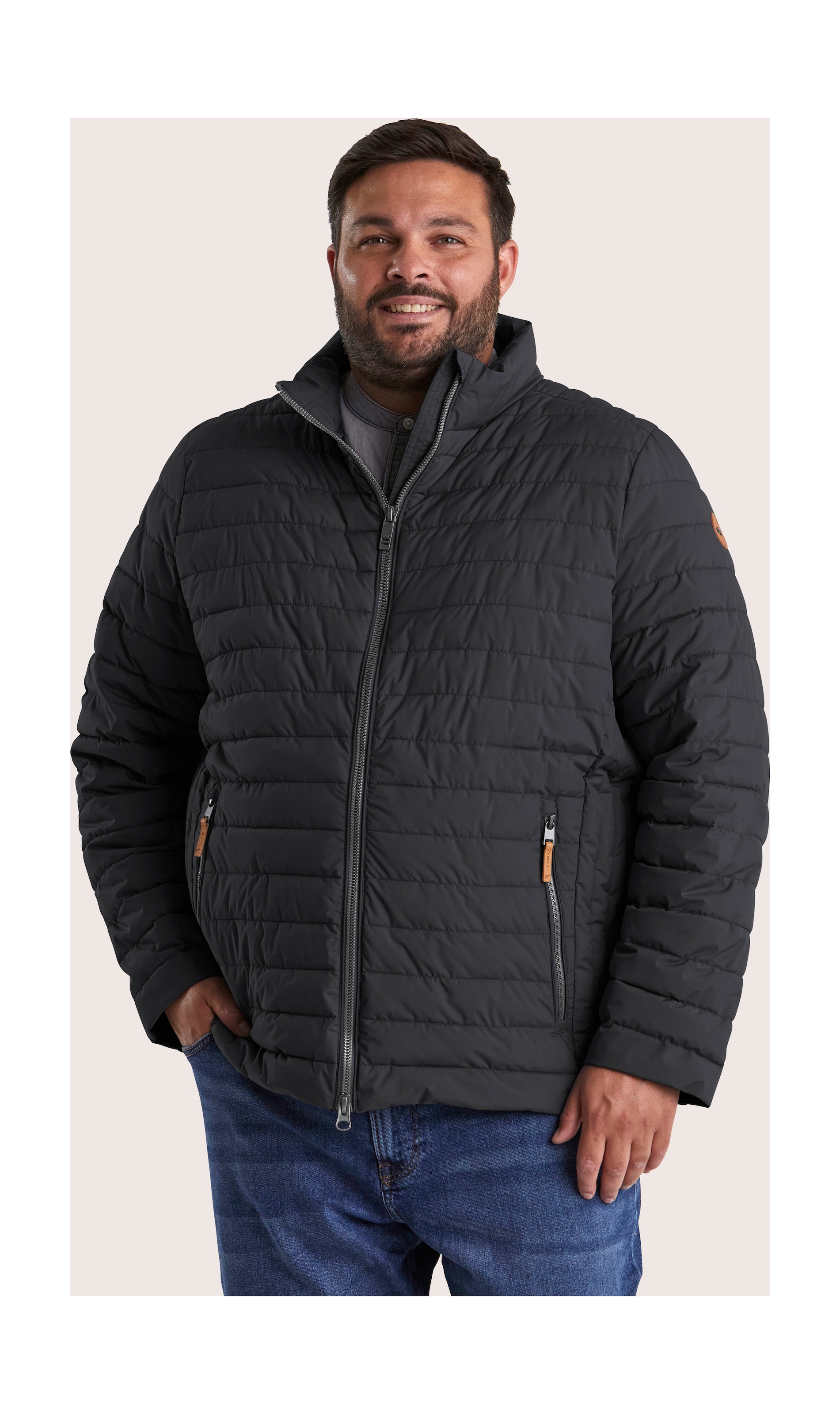 STOY Steppjacke »STW 15 MN QLTD JCKT« Leichte, atmungsaktive, wasserabweisende Herren Steppjacke von STOY