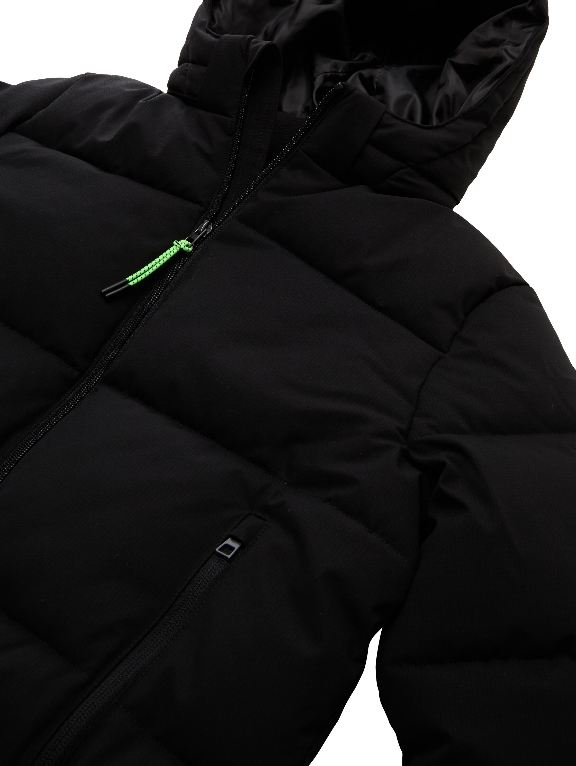 TOM TAILOR Steppjacke, mit Kapuze, mit abnehmbarer Kapuze