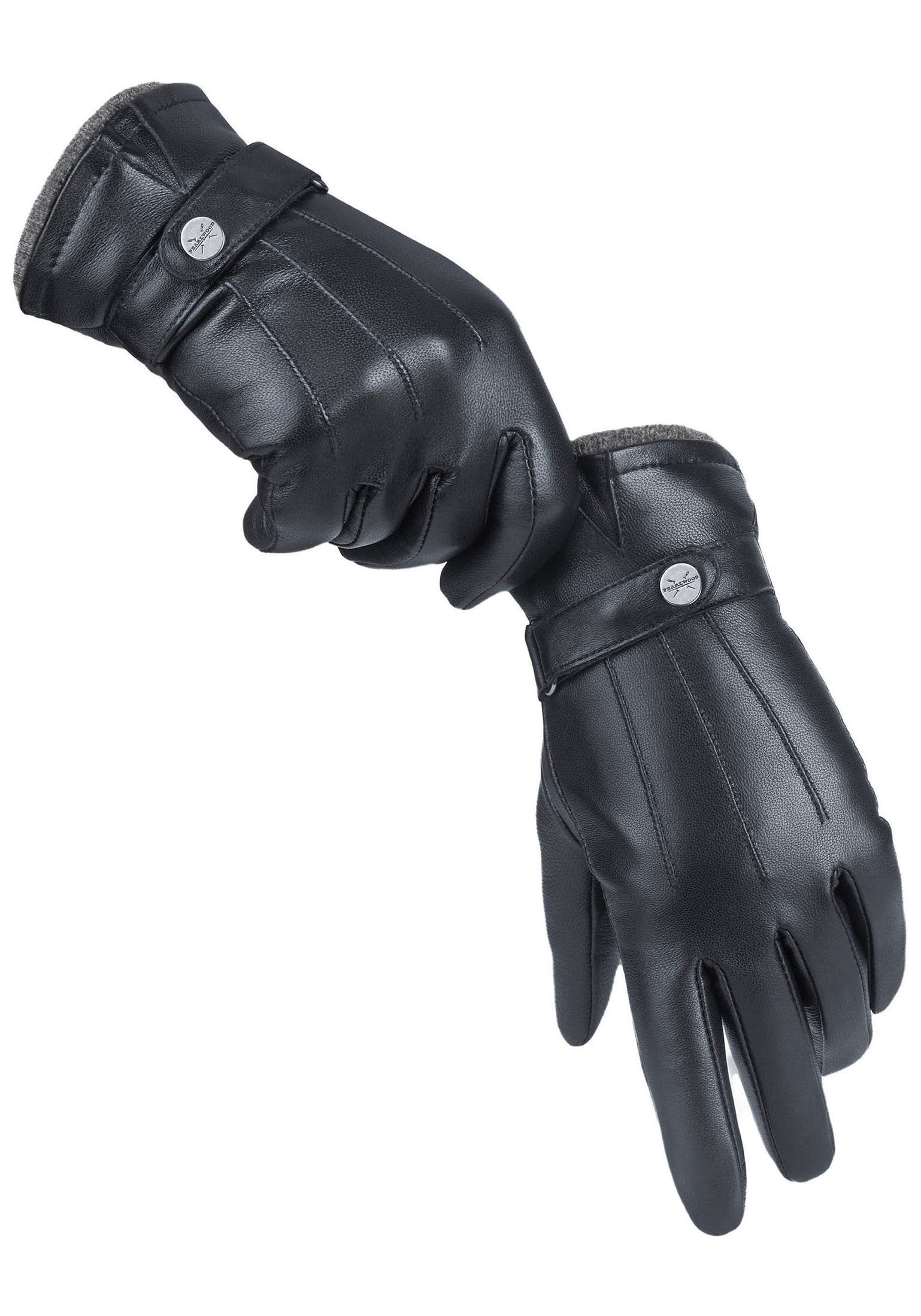 PEARLWOOD Lederhandschuhe, Touchscreen proofed online kaufen bedienbar Fingern Jelmoli-Versand 10 mit - 