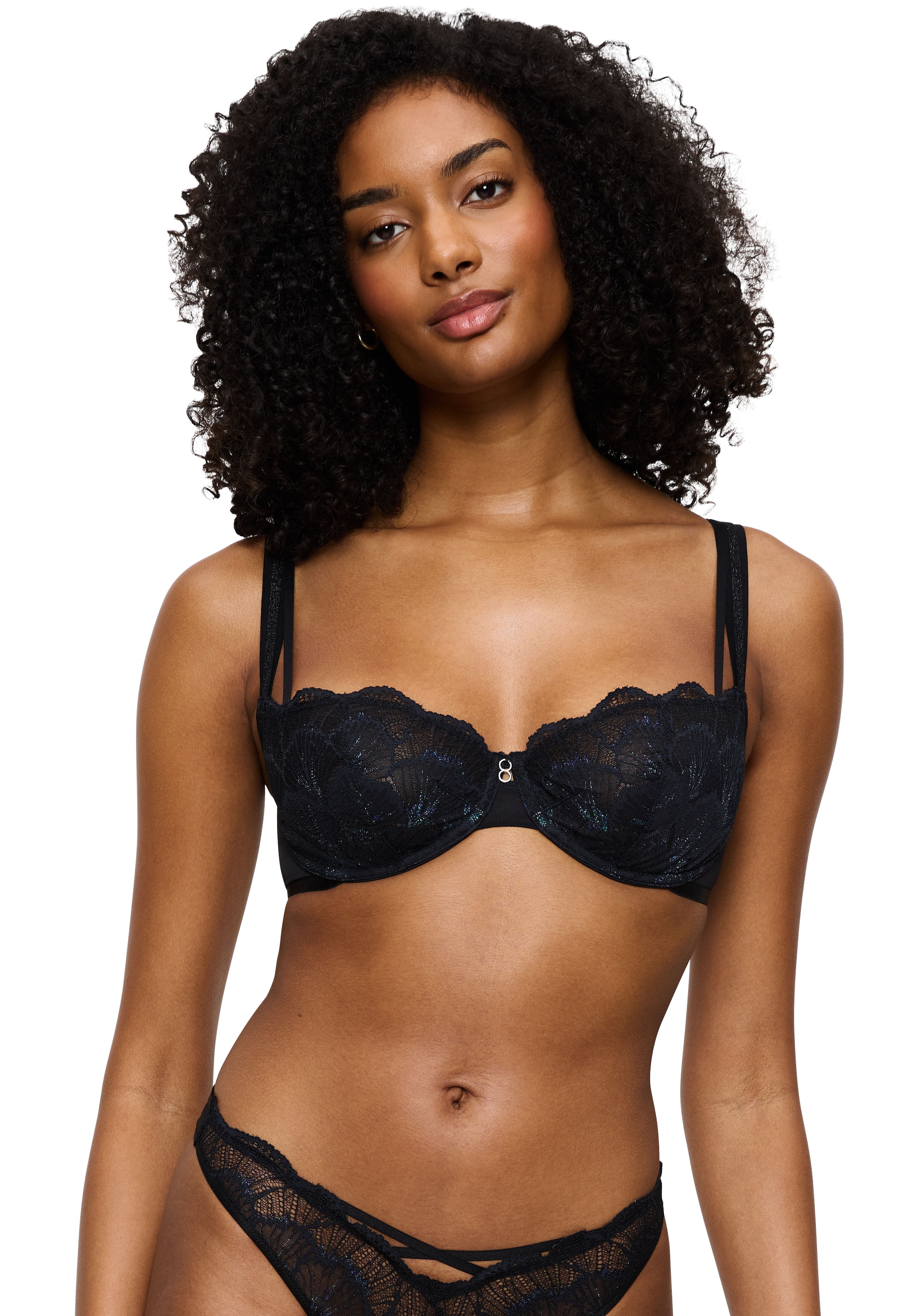 Triumph Bügel-BH »Palina Moonlight Kiss« Triumph x Palina Rojinski, mit Spitze und Glitzergarn