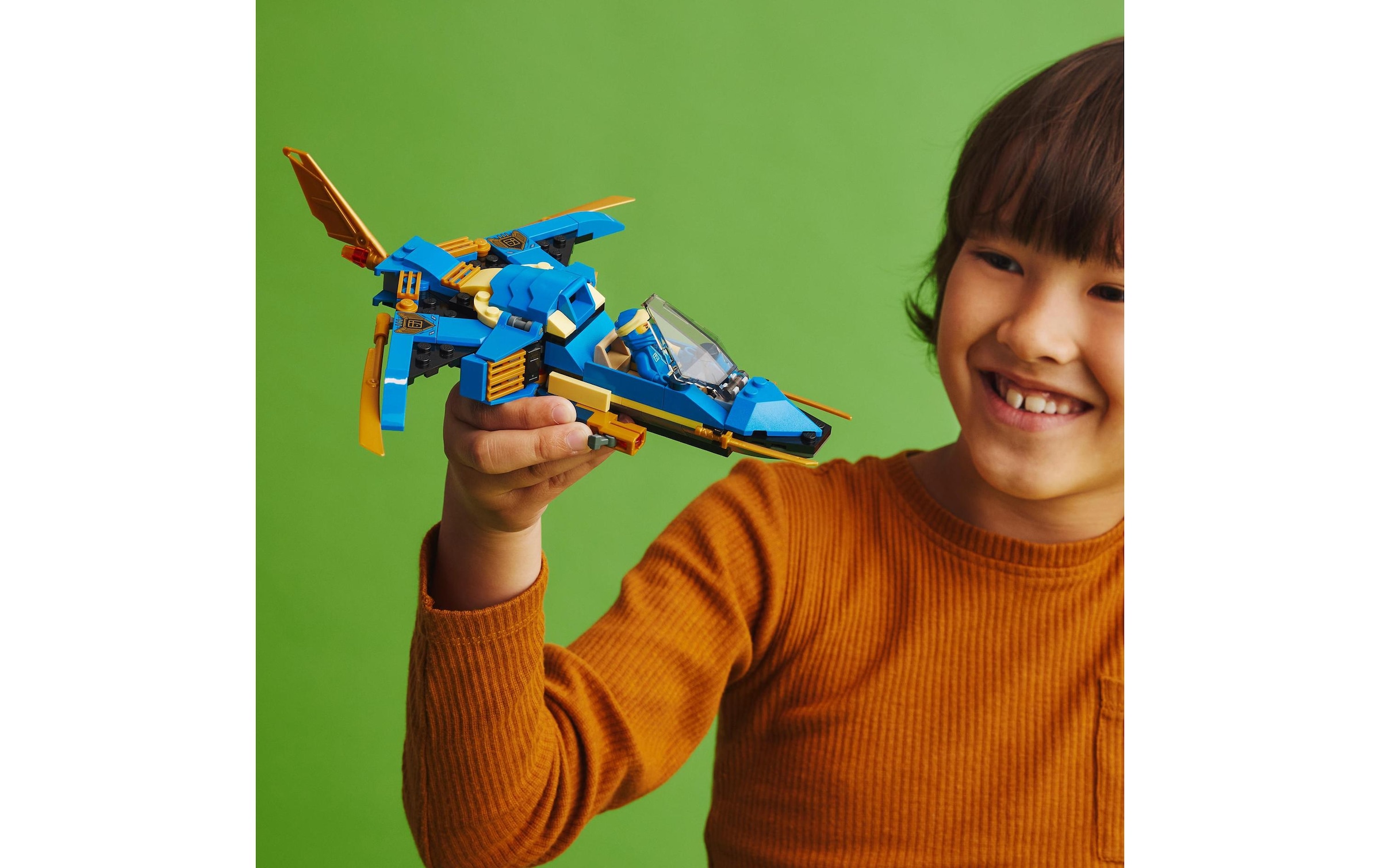 LEGO® Konstruktionsspielsteine »Jays Donner-Jet EVO«, (146 St.)