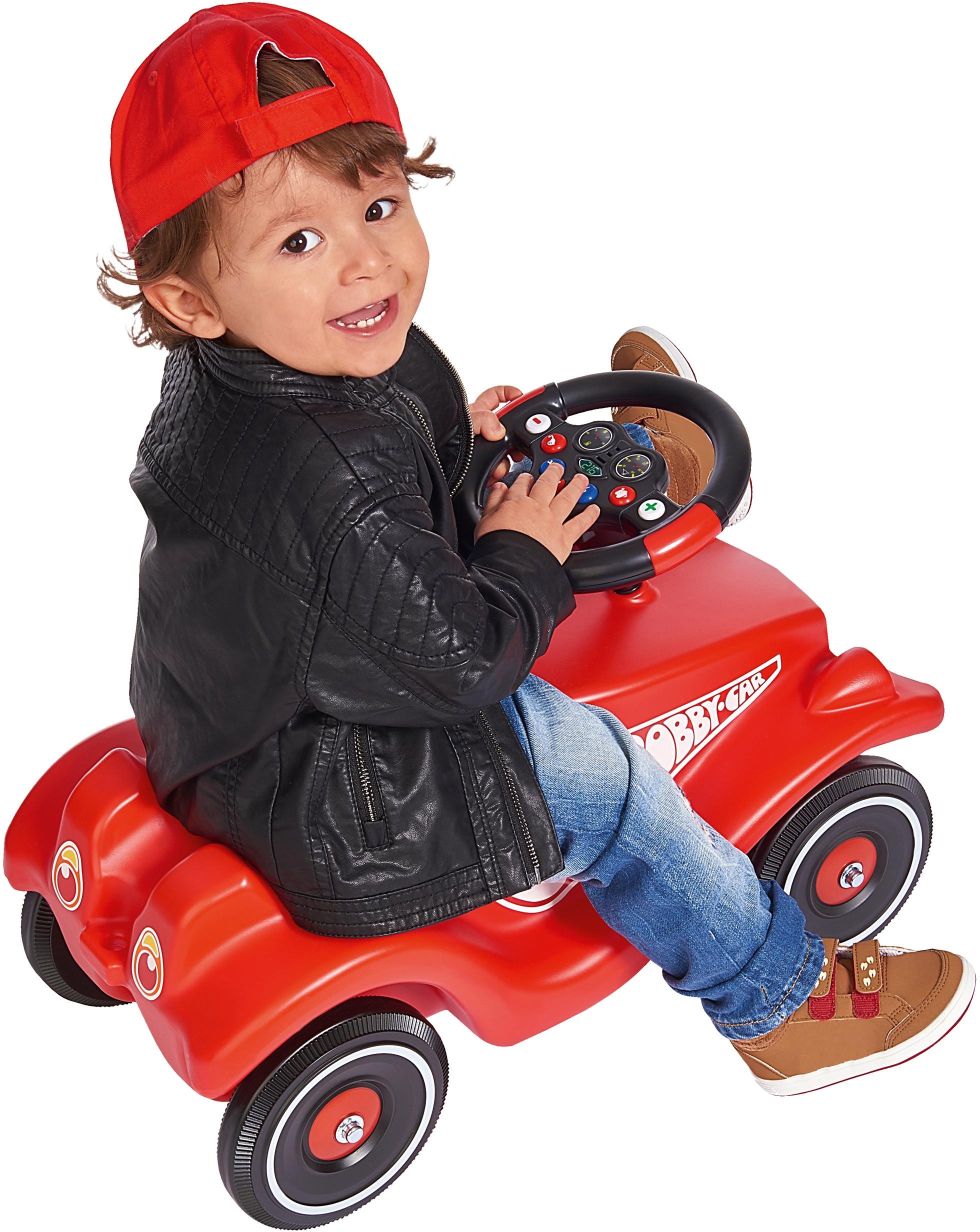 ❤ BIG Spielfahrzeug-Lenkrad »BIG Bobby Car Racing-Sound-Wheel« entdecken im  Jelmoli-Online Shop