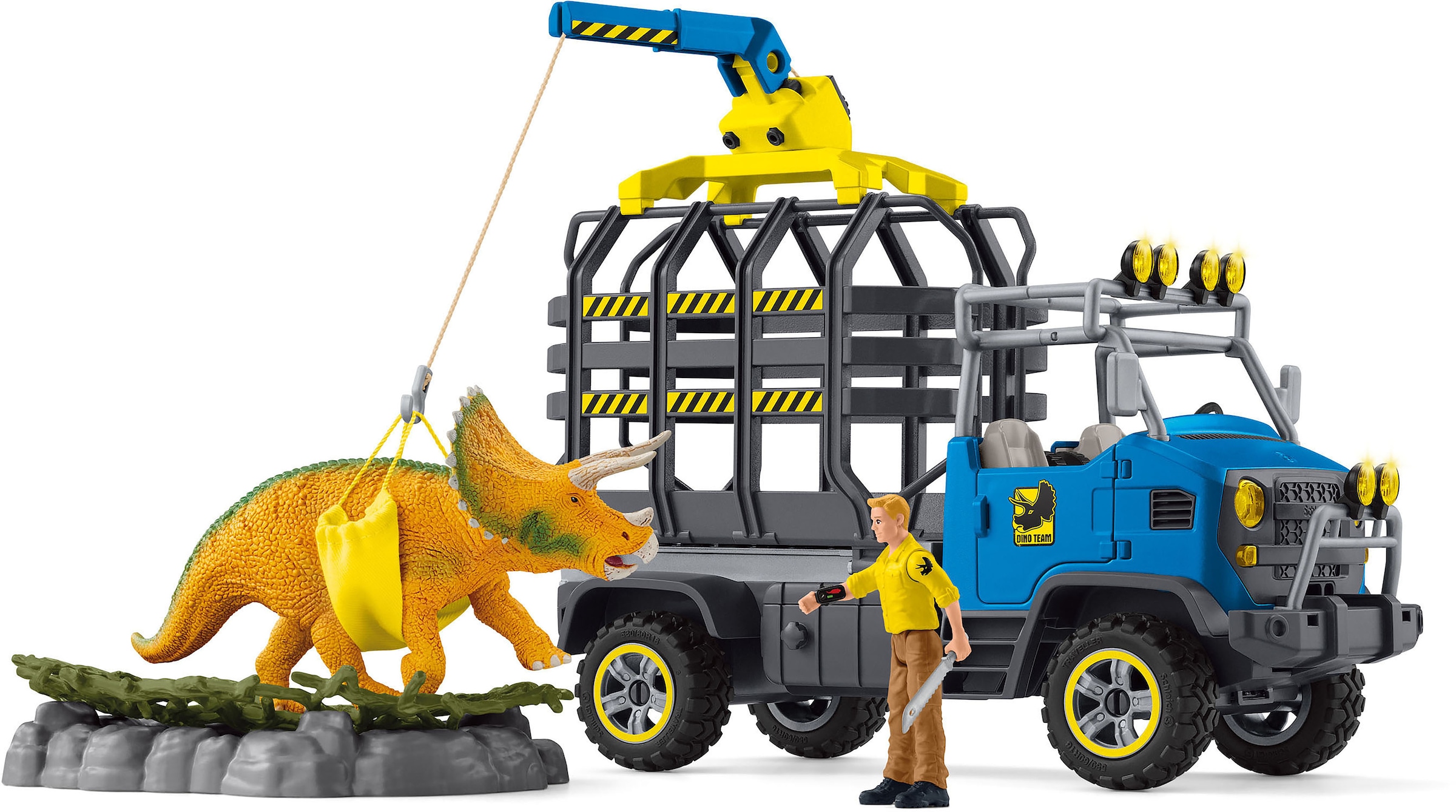 Schleich Spielwelt "DINOSAURS, Dinosaurier Truck Mission (42565)"