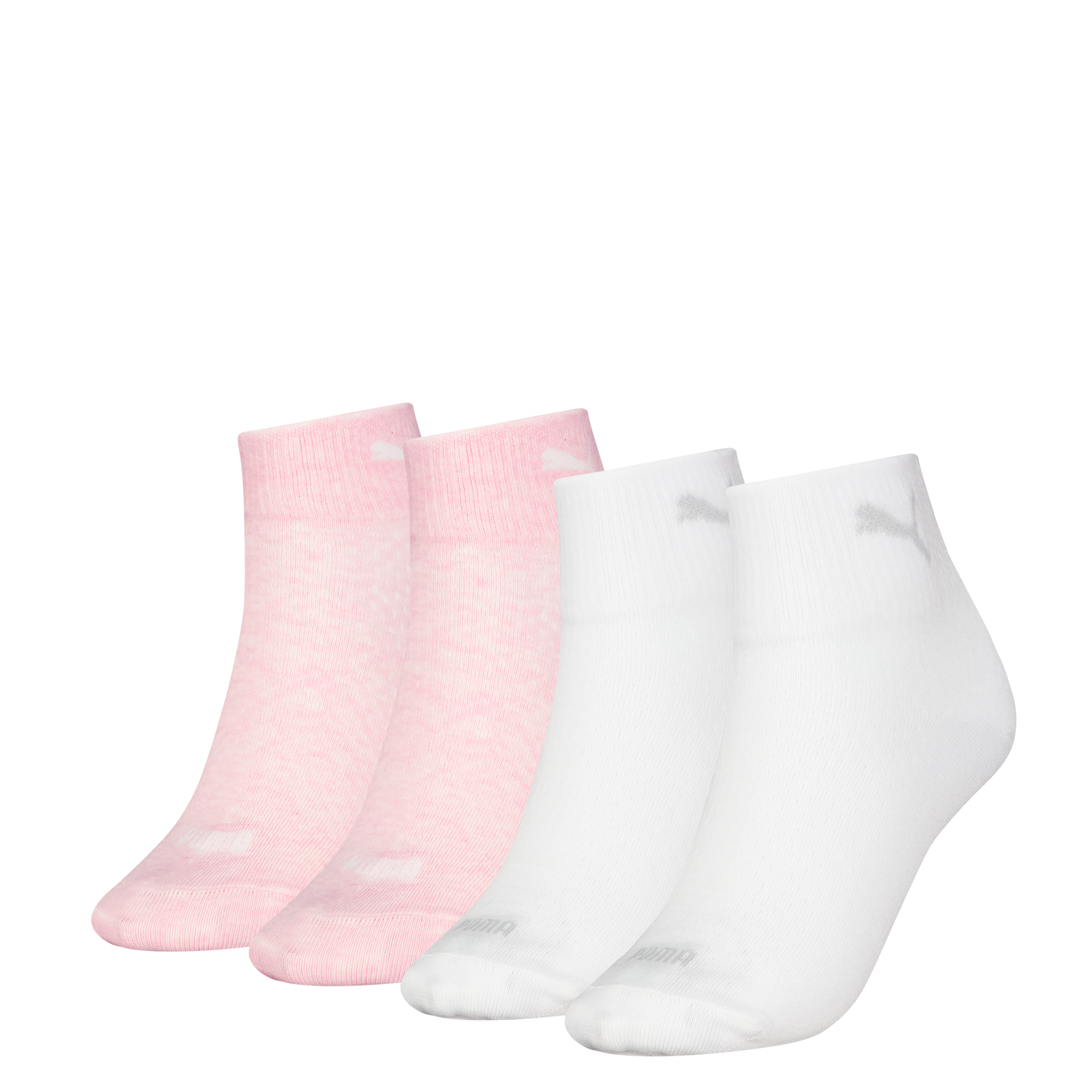 PUMA Kurzsocken »PUMA WOMEN QUARTER 4P ECOM« 4 Paar, mit atmungsaktivem Materialmix
