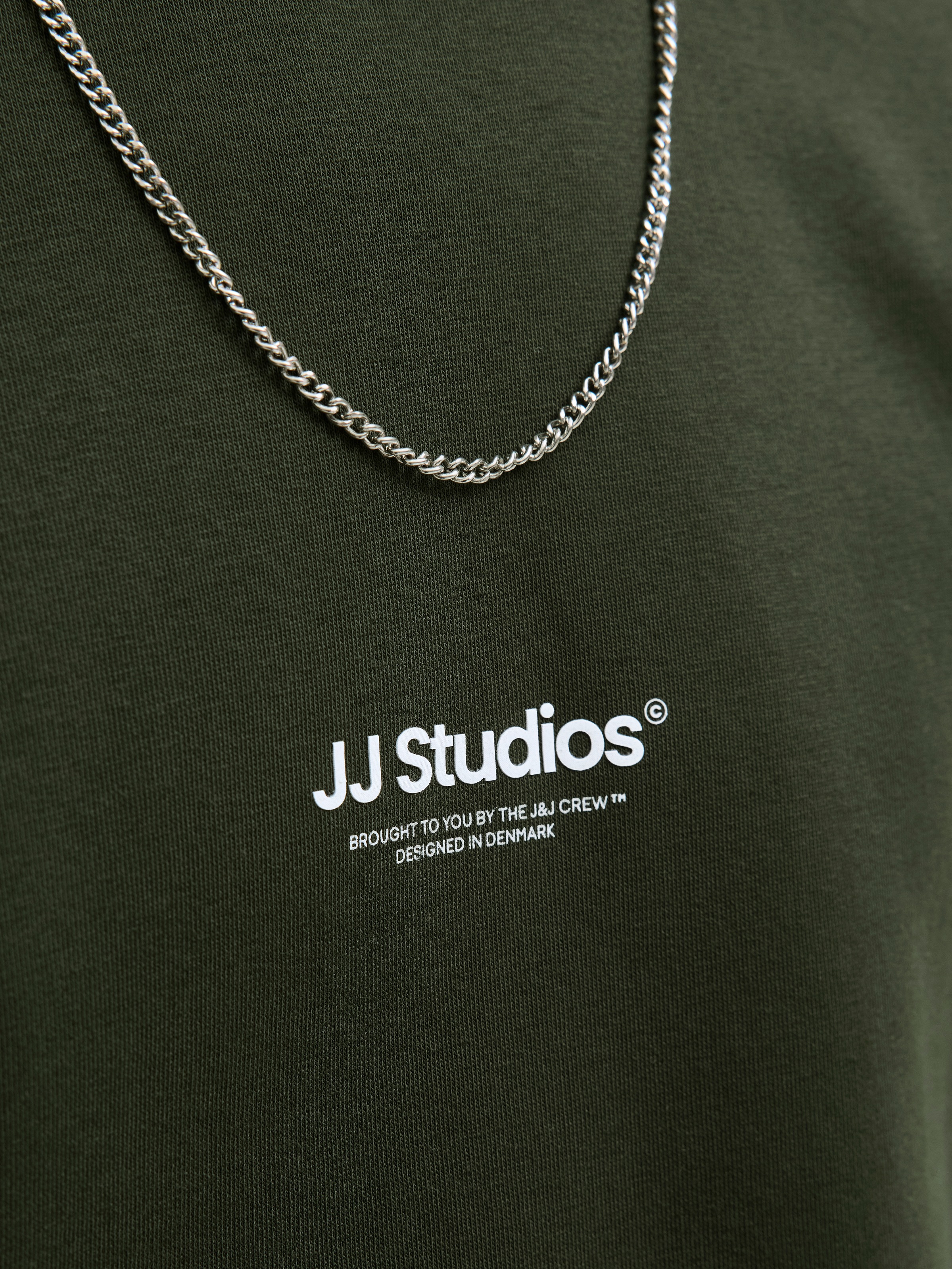 Jack & Jones PlusSize Sweatshirt »JJESOHO SWEAT CREW NECK NOOS PLS«, mit Logobranding