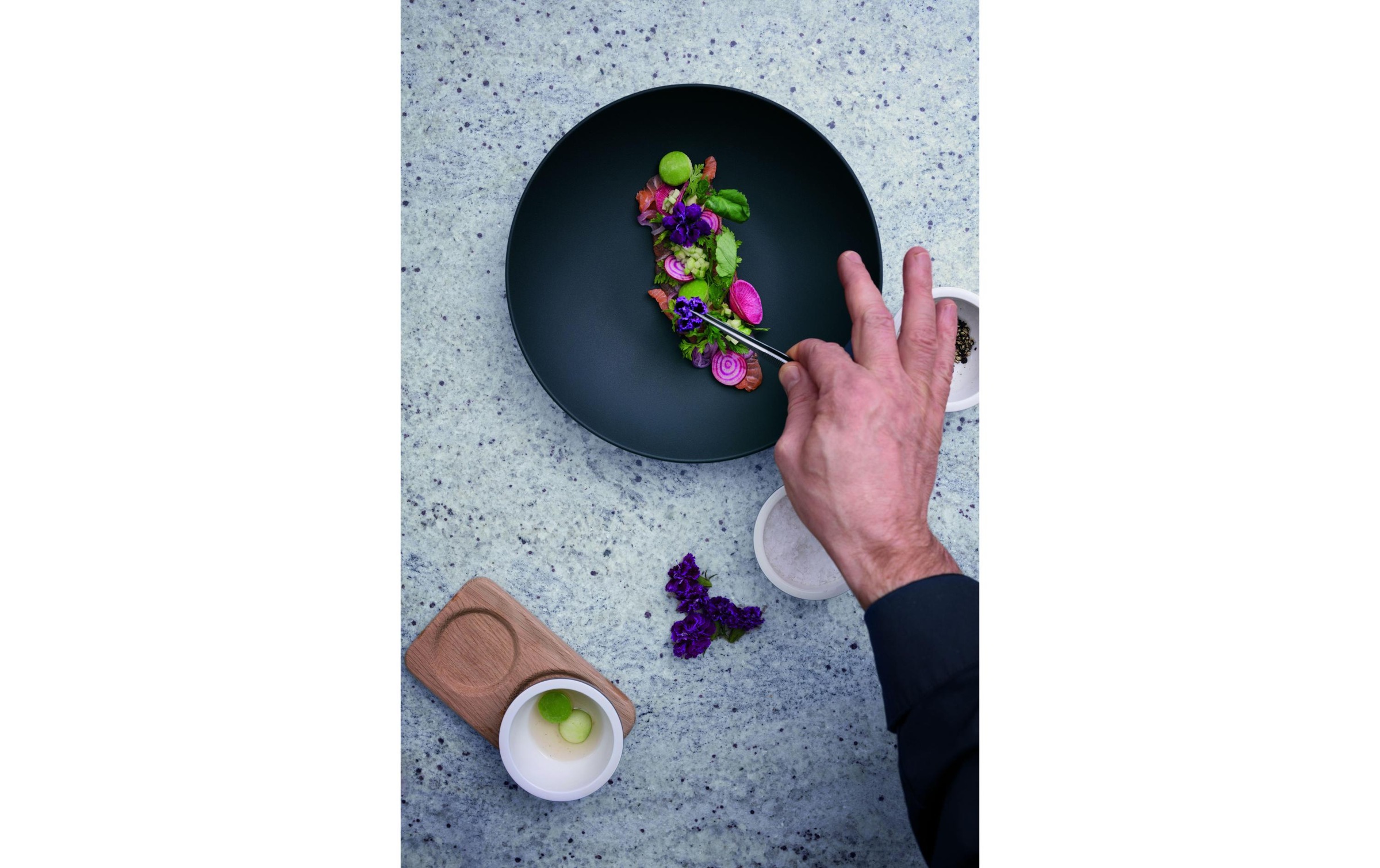 Villeroy & Boch Suppenteller »Manufacture Rock Ø 23.5 cm Schwarz«