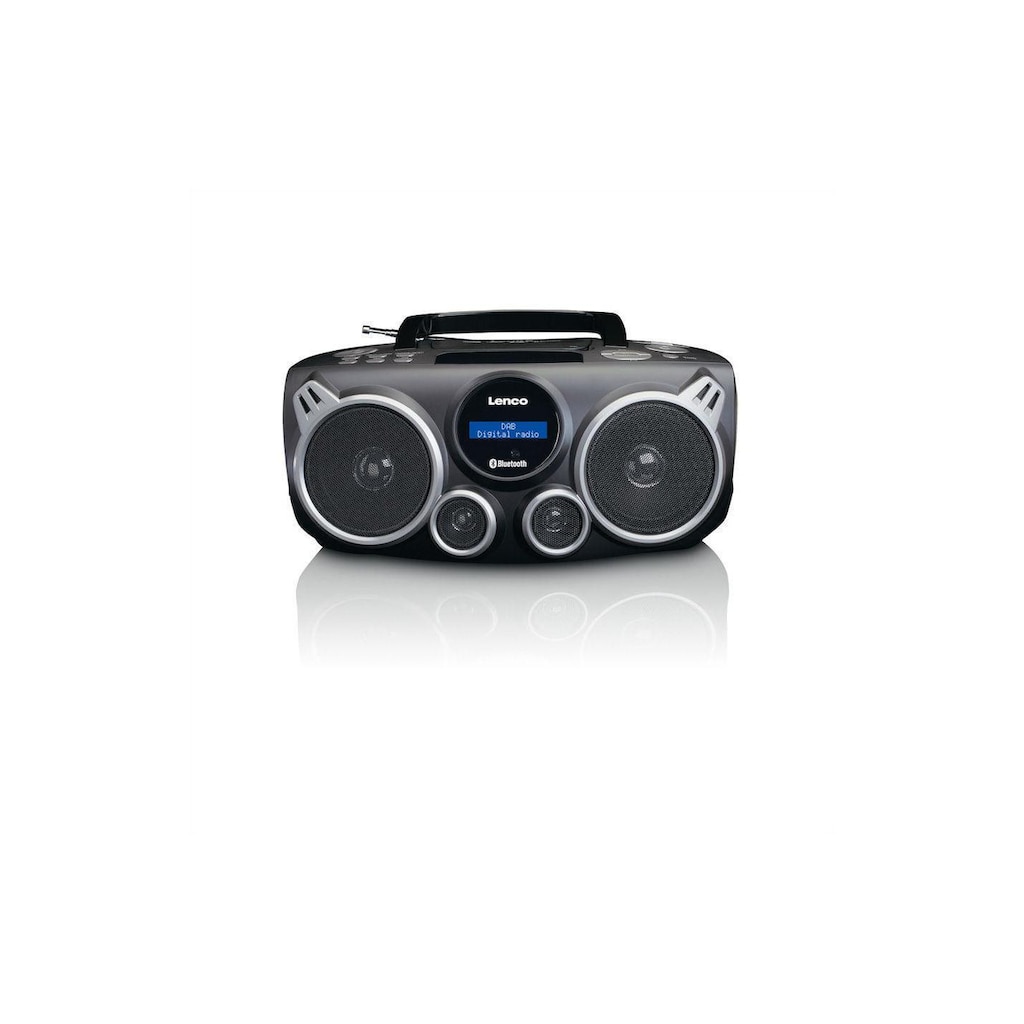 Lenco Digitalradio (DAB+) »SCD-685 Schwarz«, (Bluetooth Digitalradio (DAB+)-FM-Tuner)