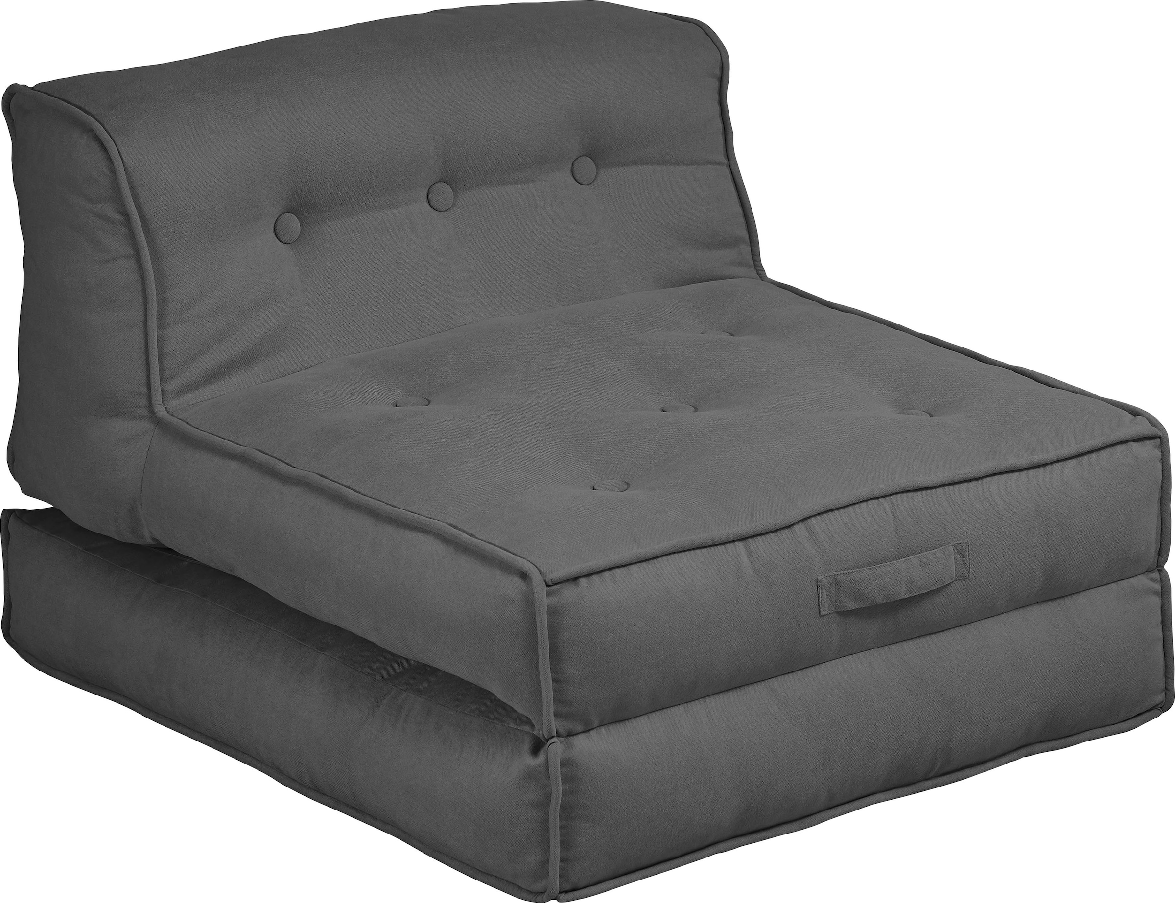 INOSIGN Sessel »Pia«, und in -Funktion. online Pouf Loungesessel mit Schlaffunktion Jelmoli-Versand | Grössen, 2 bestellen